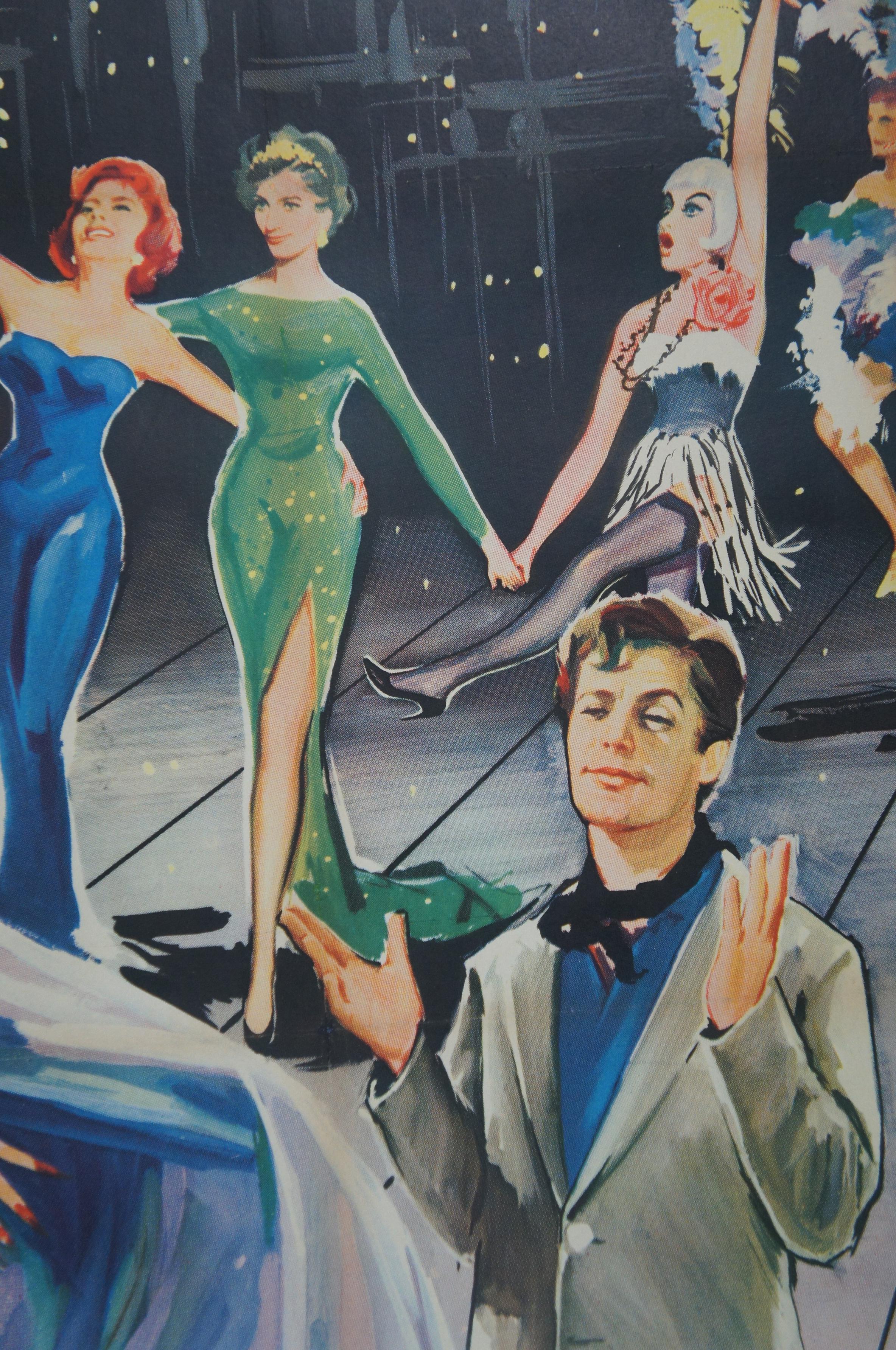Mid-20th Century Original La Dolce Vita Unfolded French Film Movie Poster Thos & Fellini
