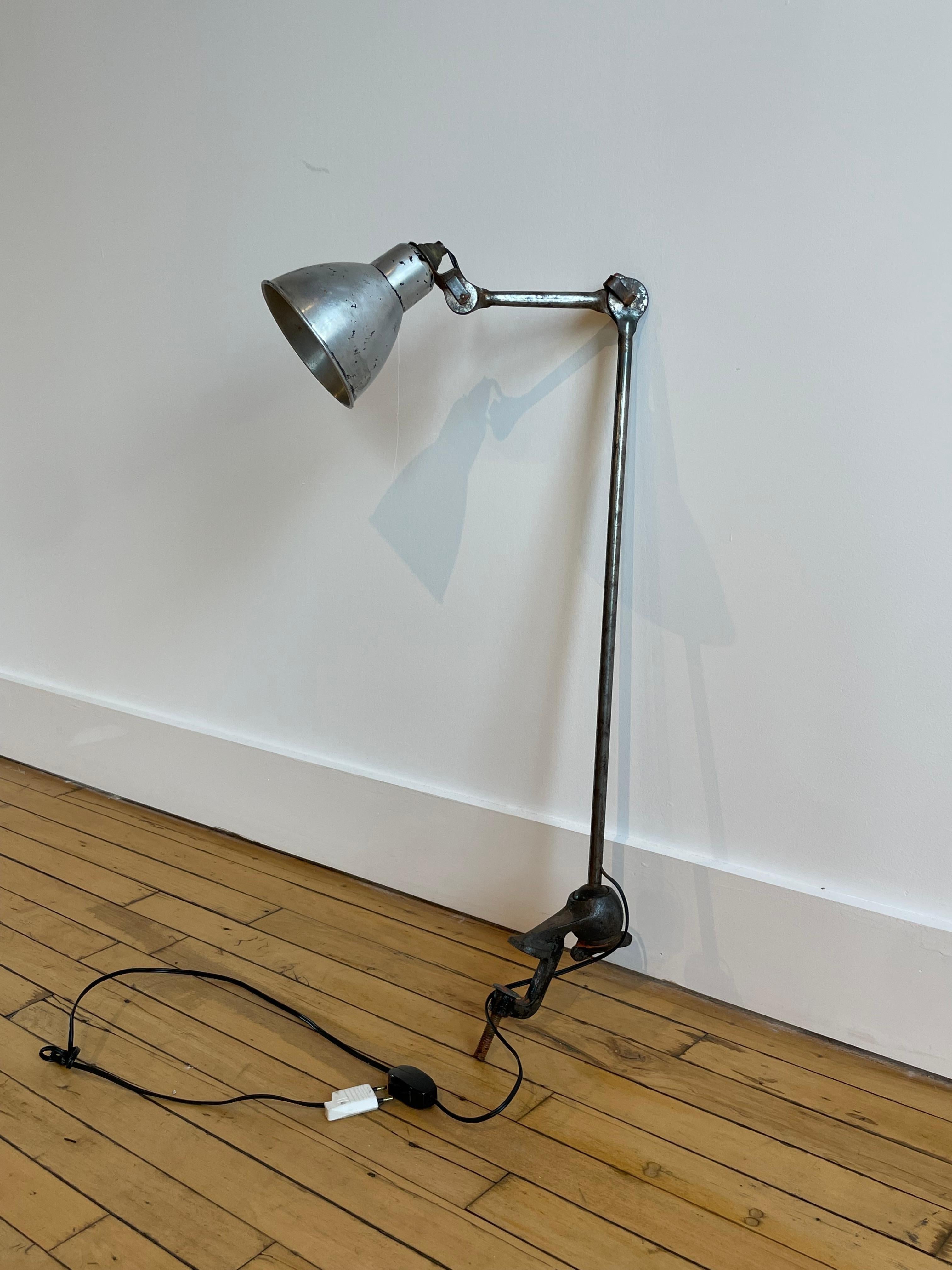 Metal Modernist Table Lamp Gras No. 201