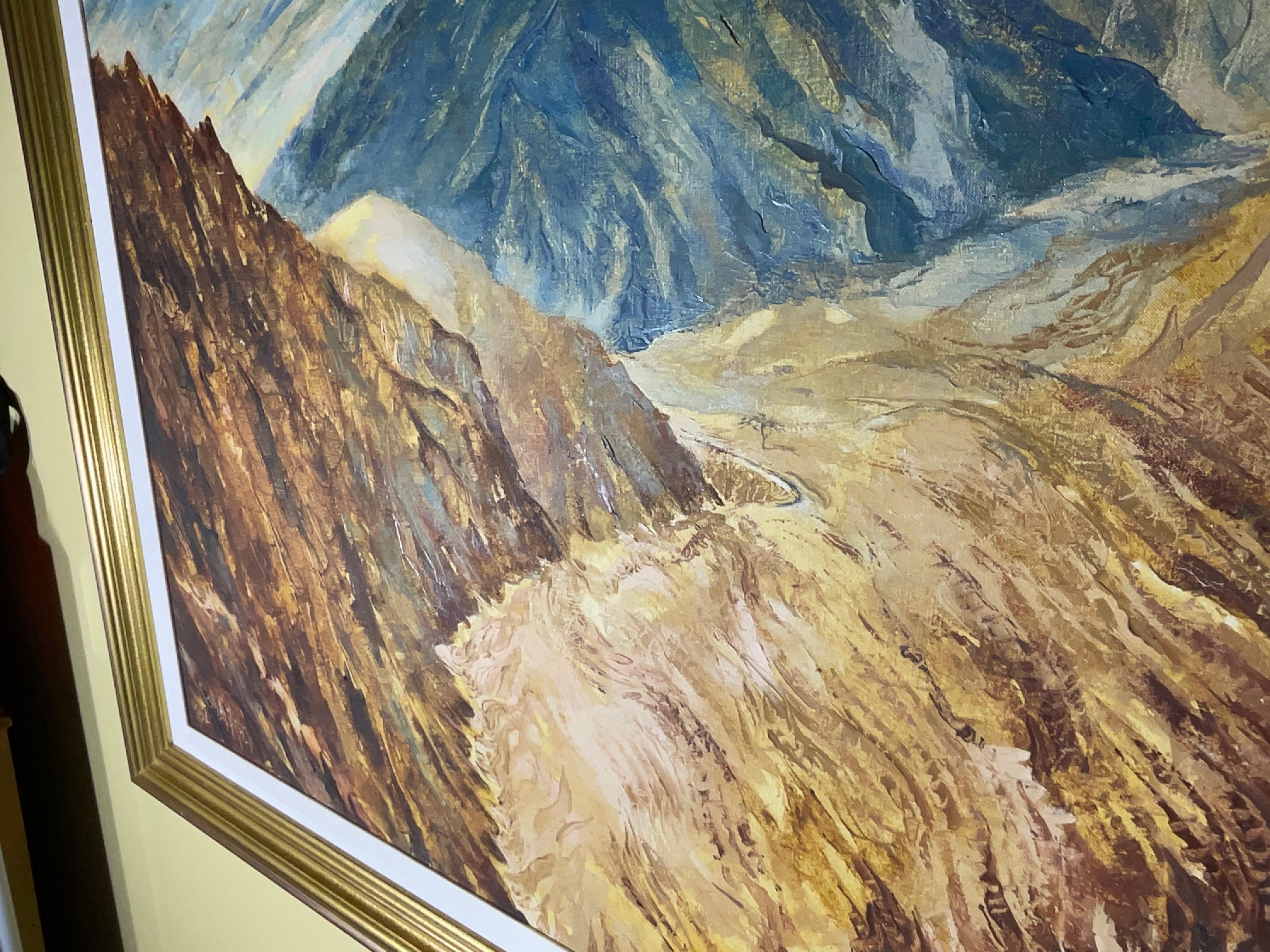 Peinture originale de paysage : 
