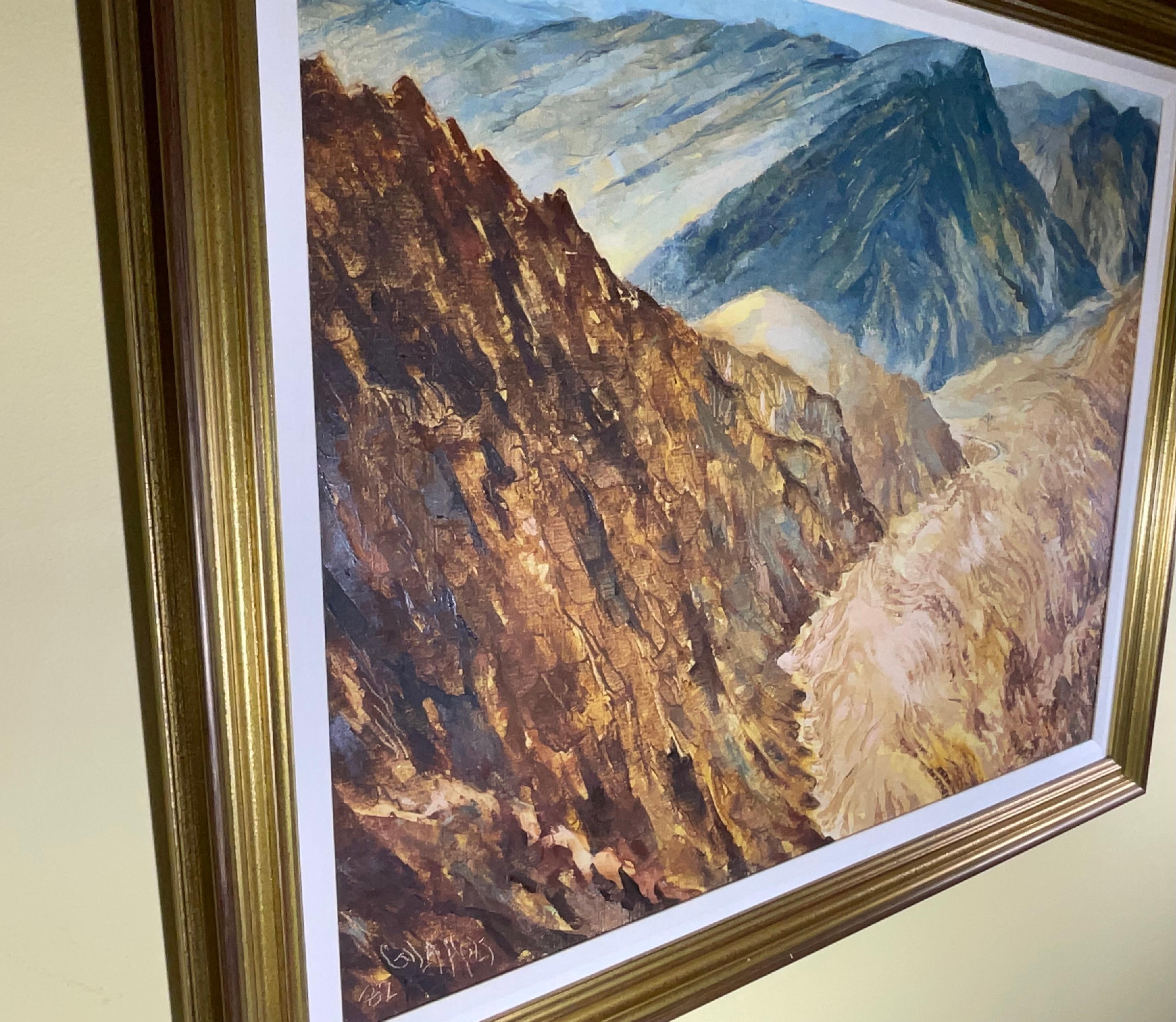Peinture originale de paysage : 