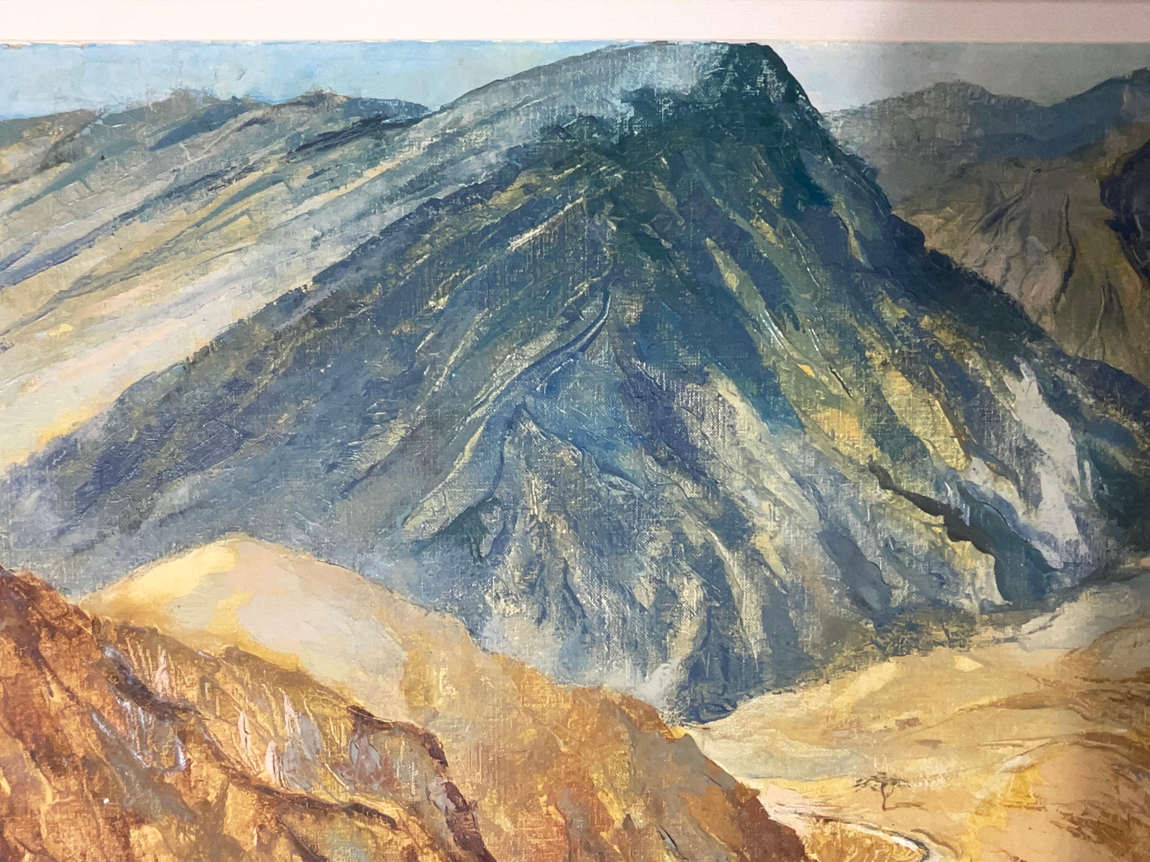 Peinture originale de paysage : 