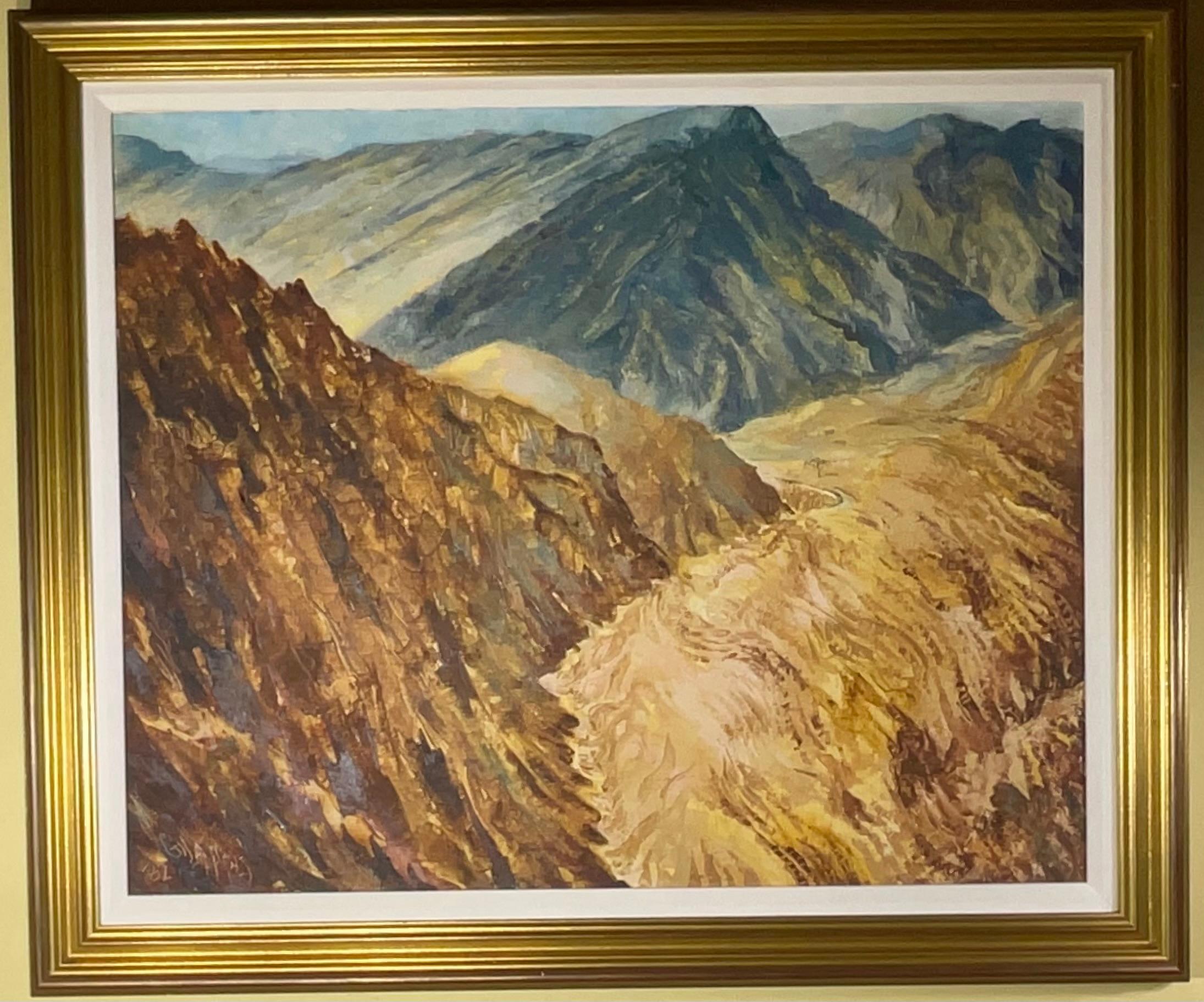 Peinture originale de paysage : 