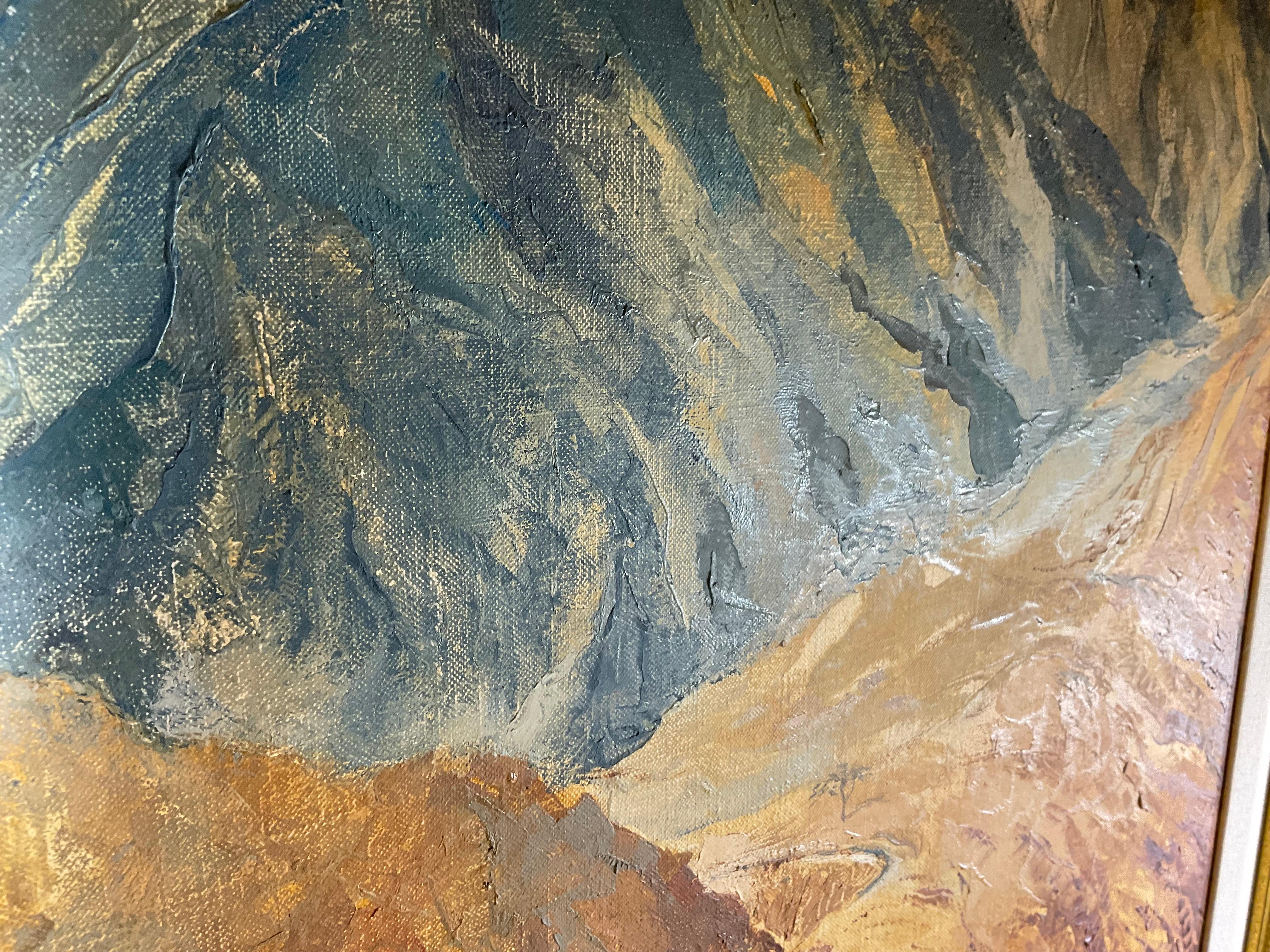 Peinture originale de paysage : 