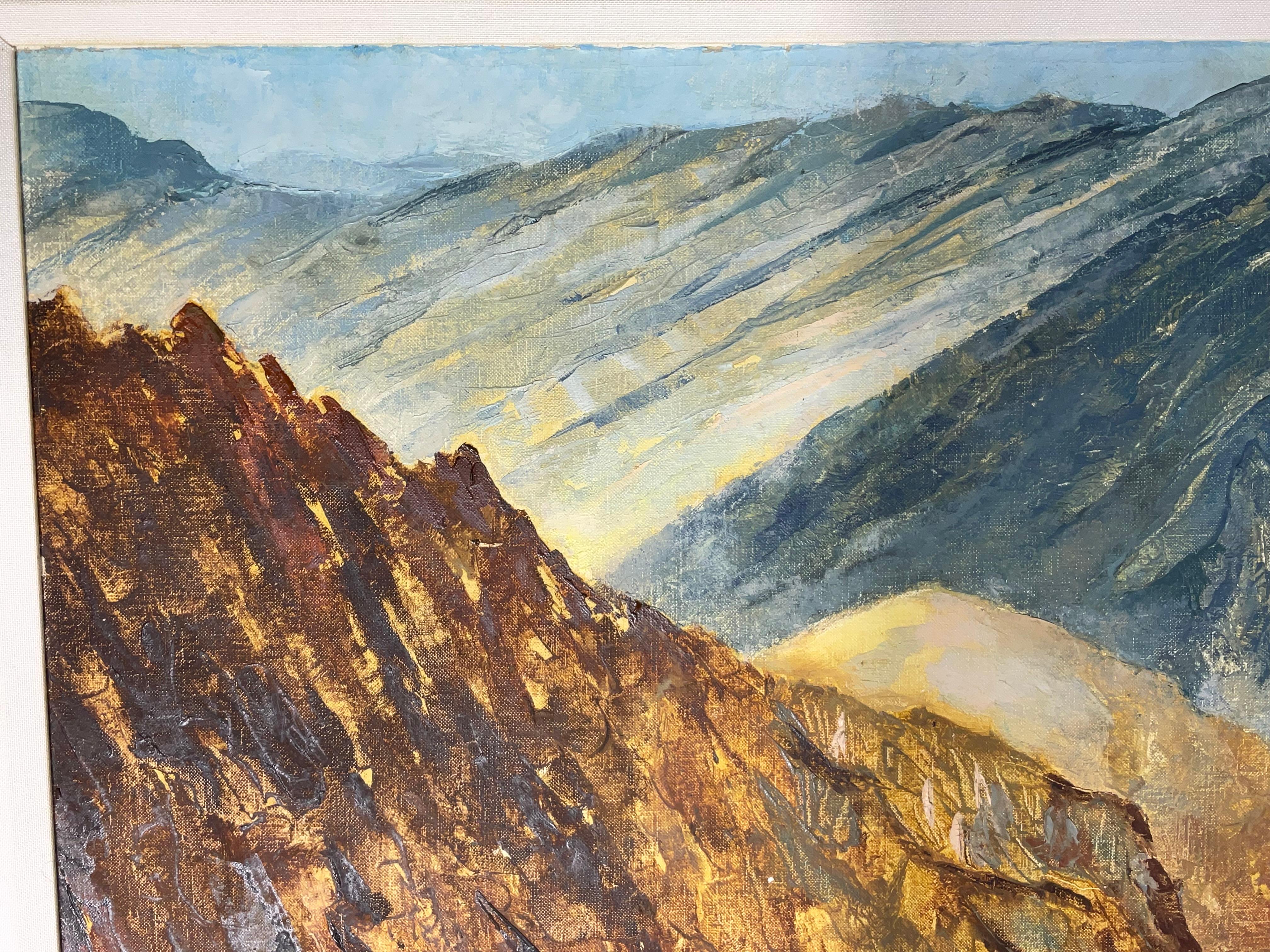 Peinture originale de paysage : 