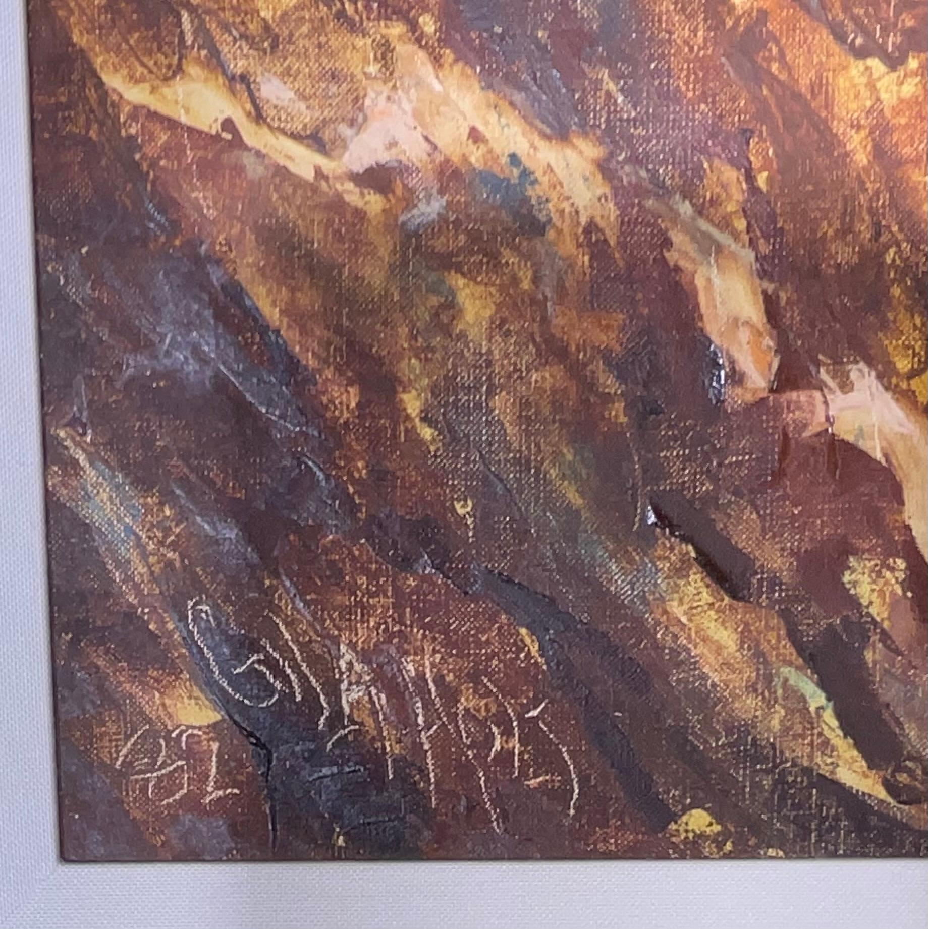 Peinture originale de paysage : 