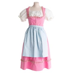 SPECIAL HOLIDAY PRICE: Original Lanz Dirndl Vintage low-cut dress