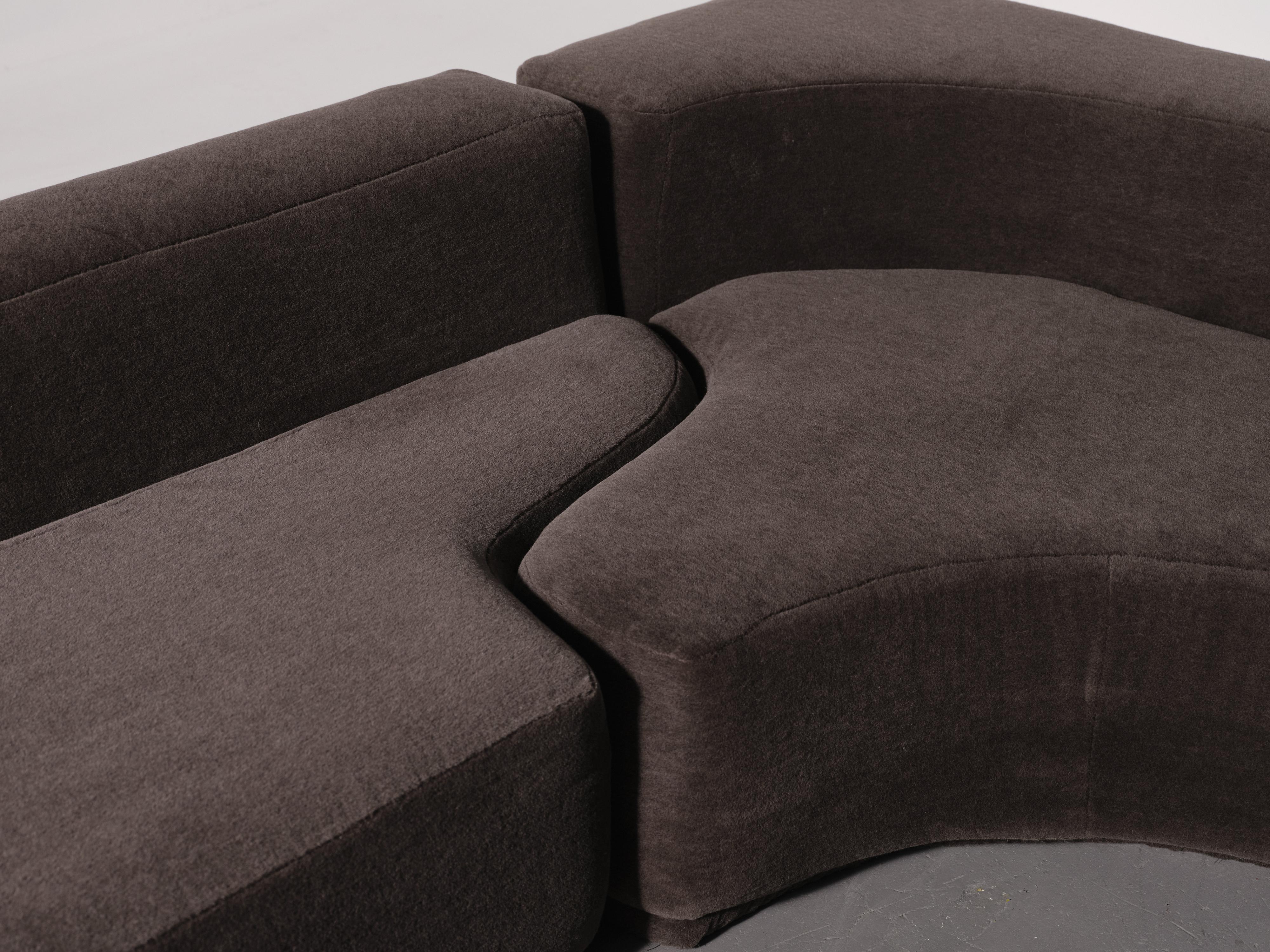 Canapé original LARA par Pamio, Toso et Massari pour Stilwood, Italie, années 1960 en vente 1