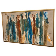 Original Large Abstract by Listed Artist Gregory Hawthorne