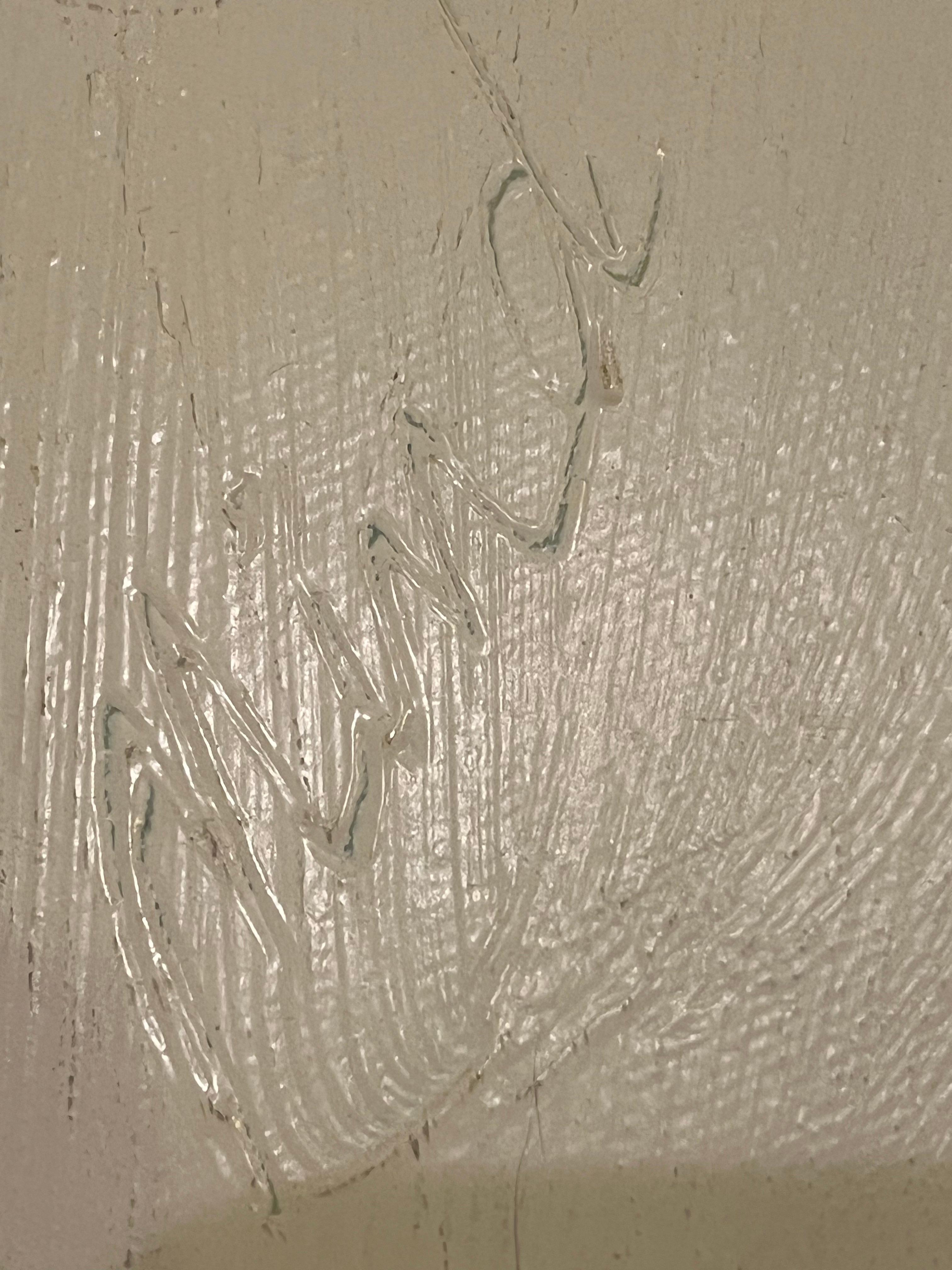 Großes Ölgemälde auf Leinwand, Öl auf Leinwand, signiert (Organische Moderne) im Angebot