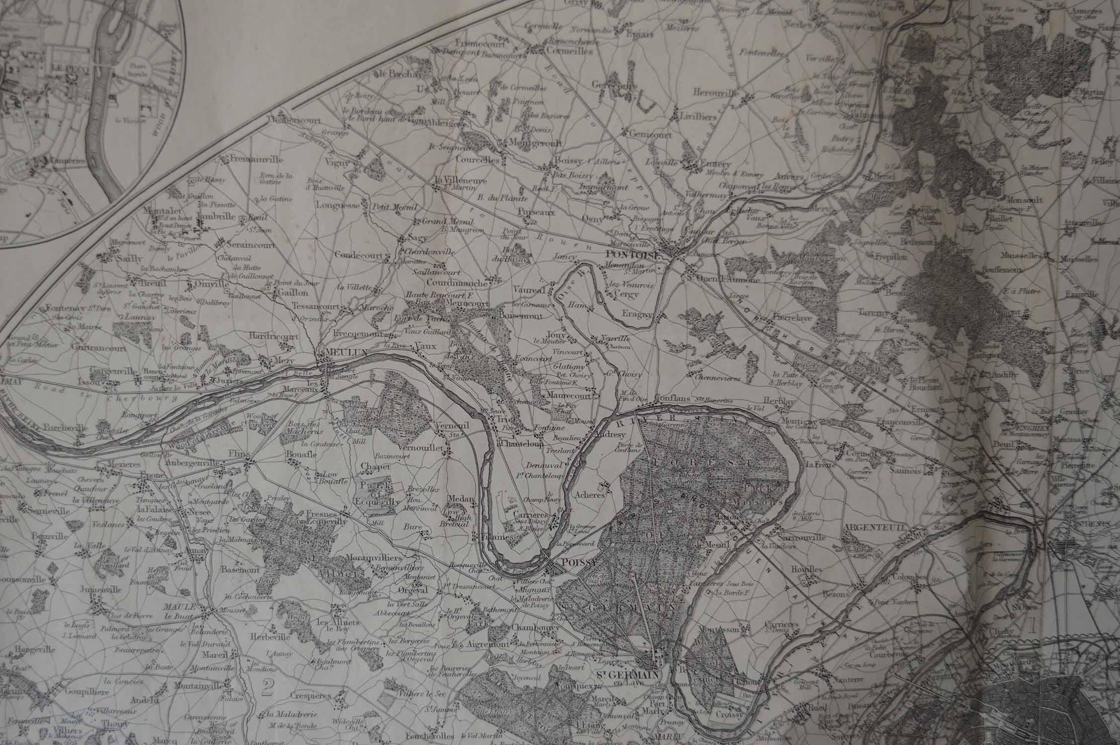 st germain france map