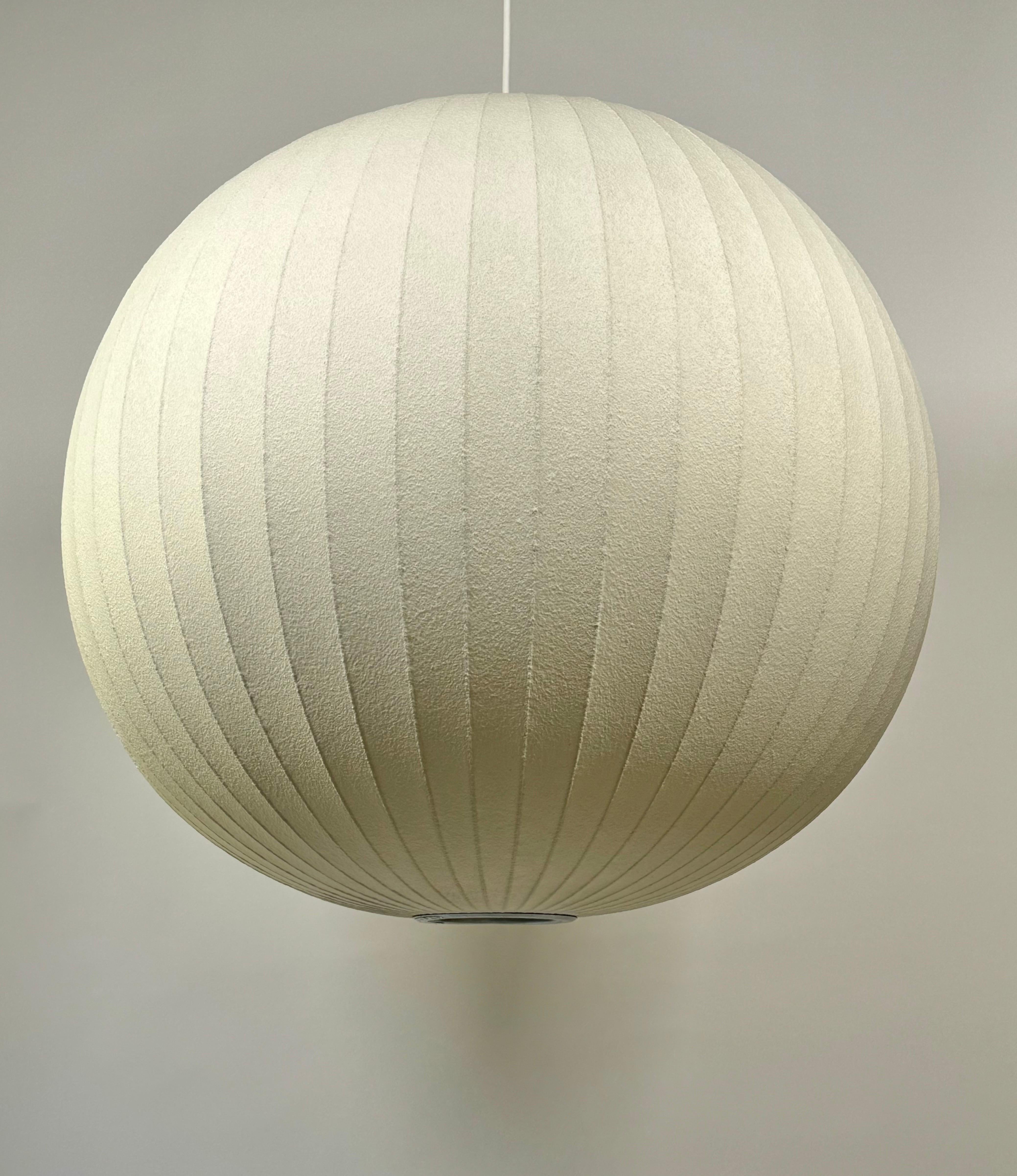 American Original Large George Nelson Bubble Lamps for Howard Miller (B)