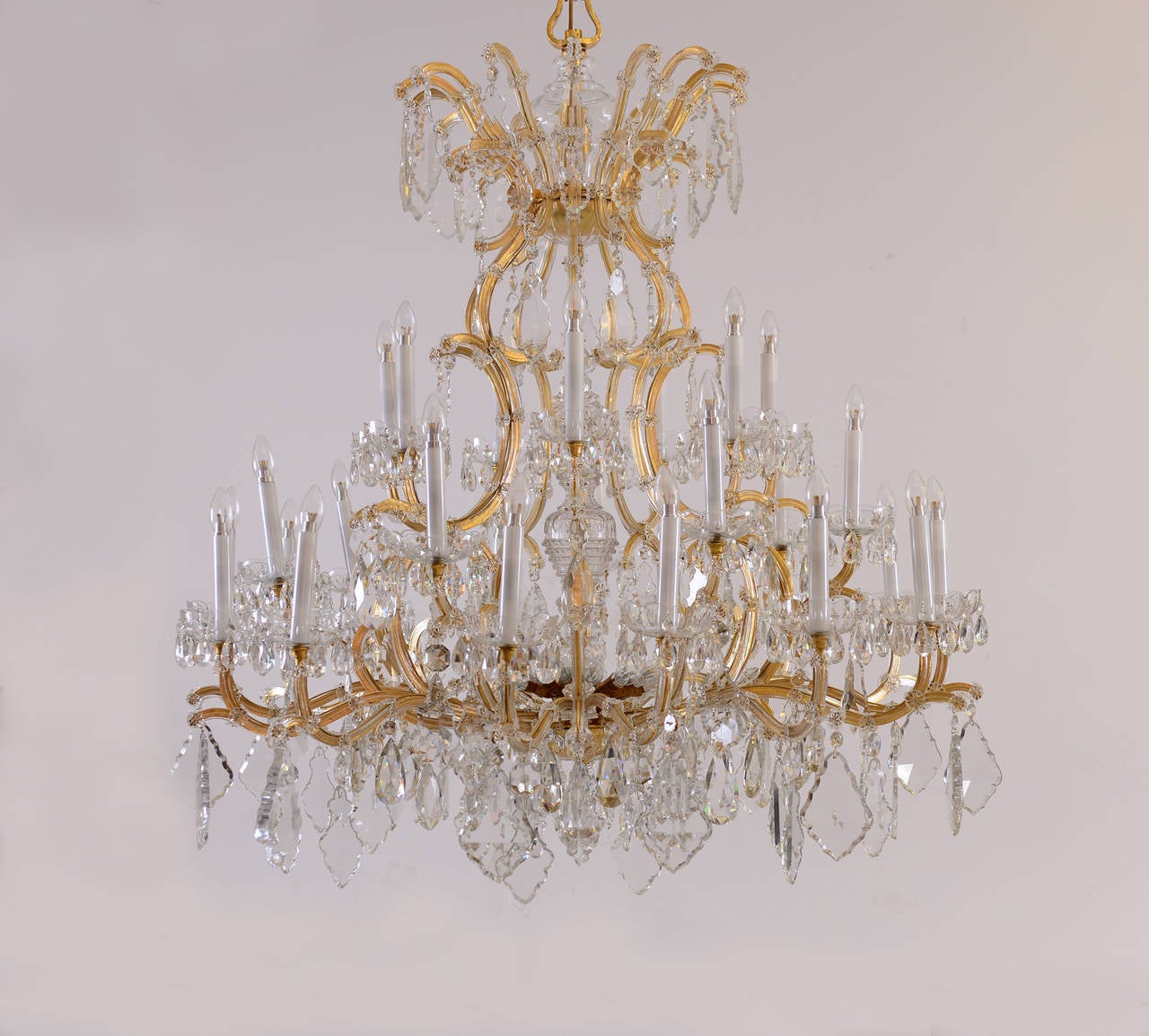 Big, magnificent parlor chandelier so called 