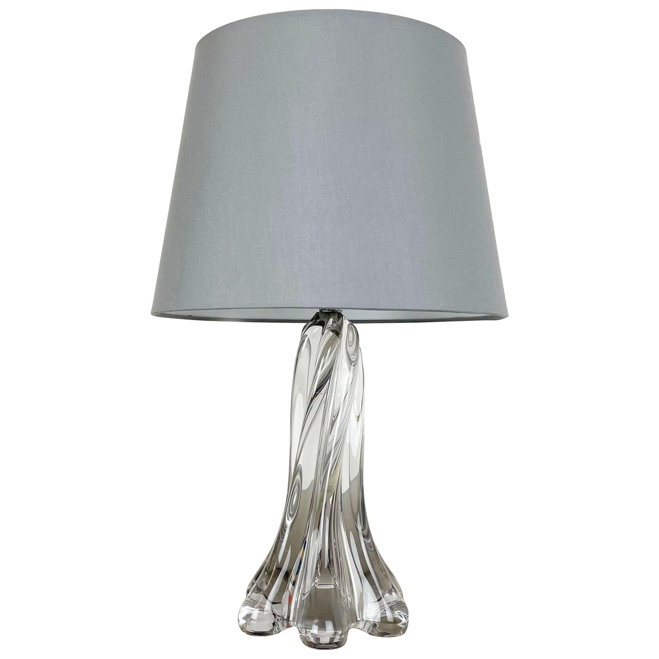 Original Large LUCID Organic Murano Glass Vetri Table Light Base, Italy, 1970s