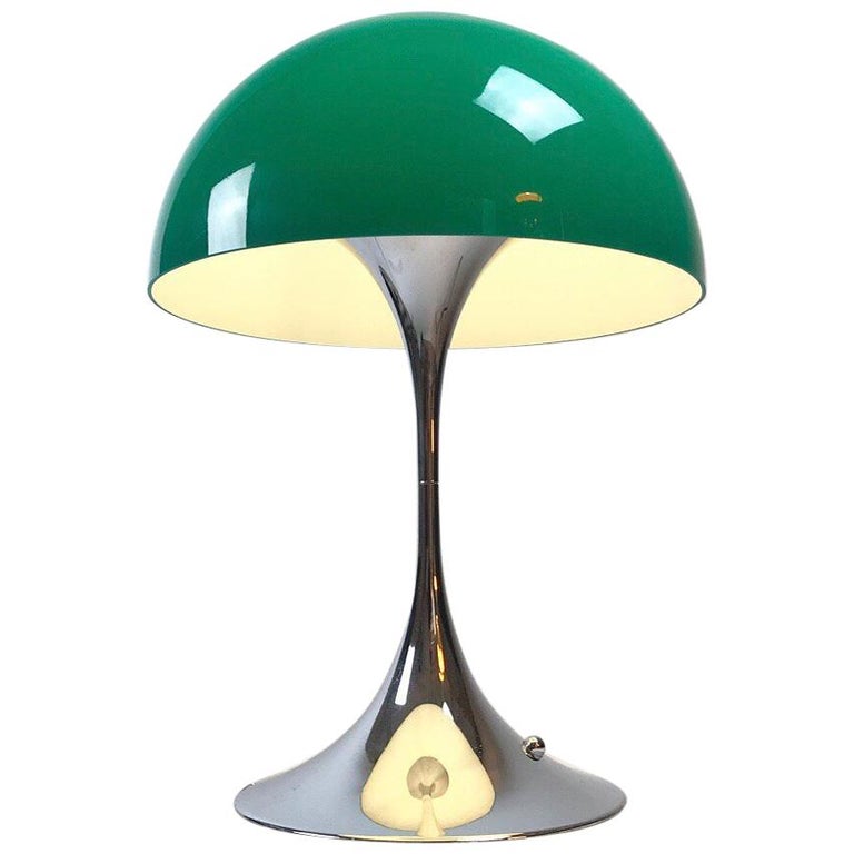 Original large Panthella table lamp by Verner Panton for Louis Poulsen,  1970s. at 1stDibs