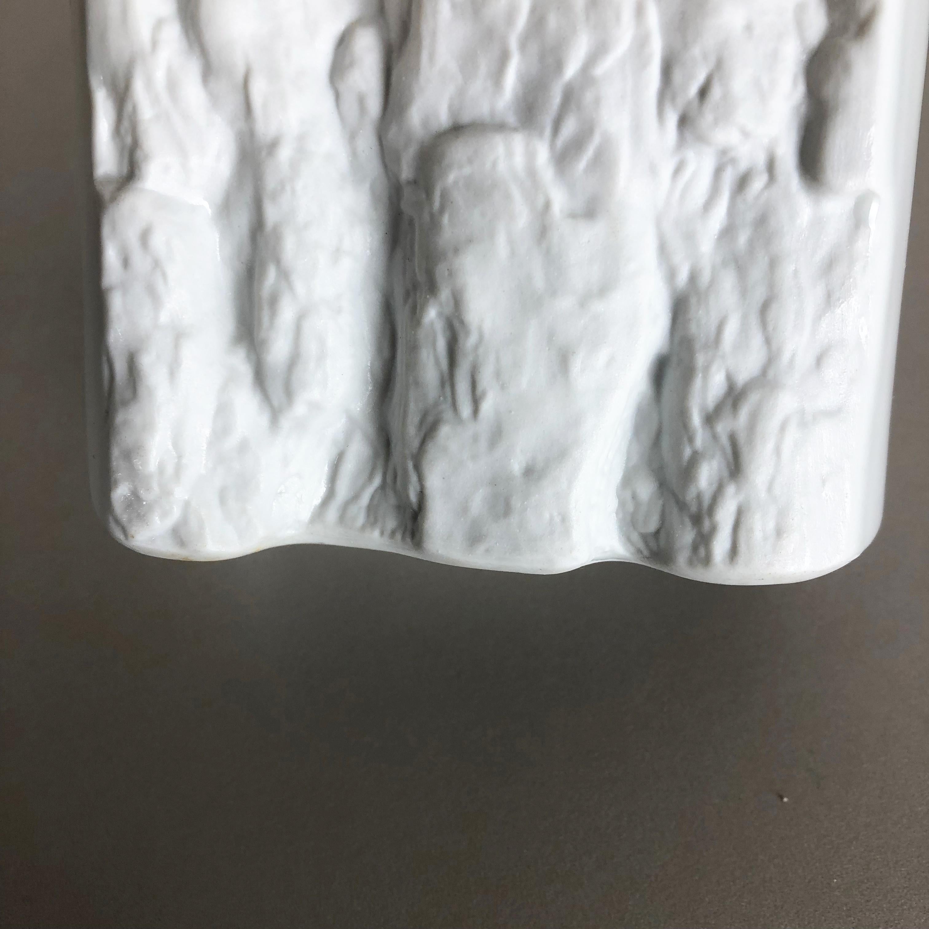 Große OP-Kunstvase aus Porzellan von Bareuther, Bayern, Deutschland, 1970er Jahre im Angebot 8
