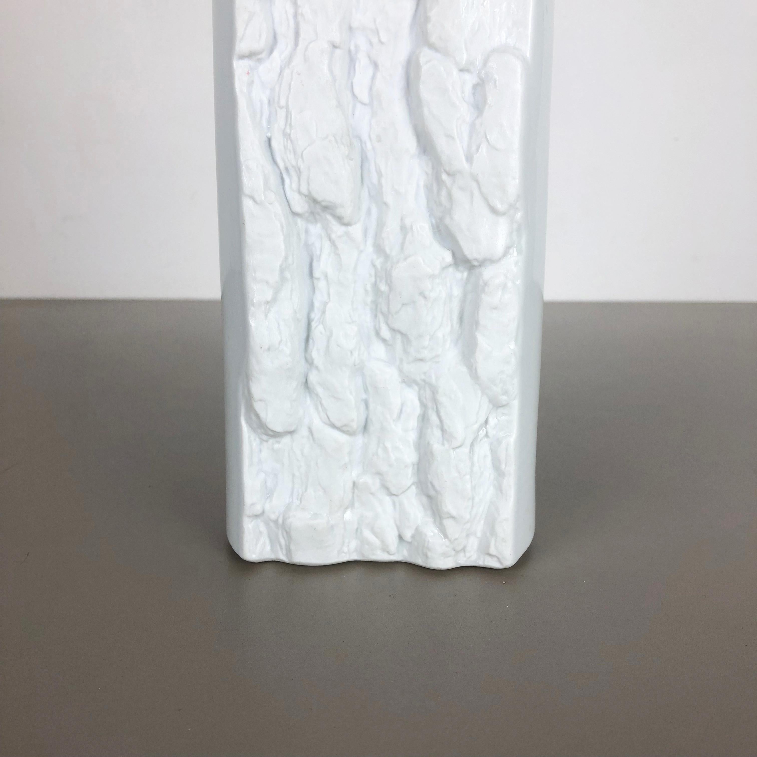 Große OP-Kunstvase aus Porzellan von Bareuther, Bayern, Deutschland, 1970er Jahre im Zustand „Gut“ im Angebot in Kirchlengern, DE