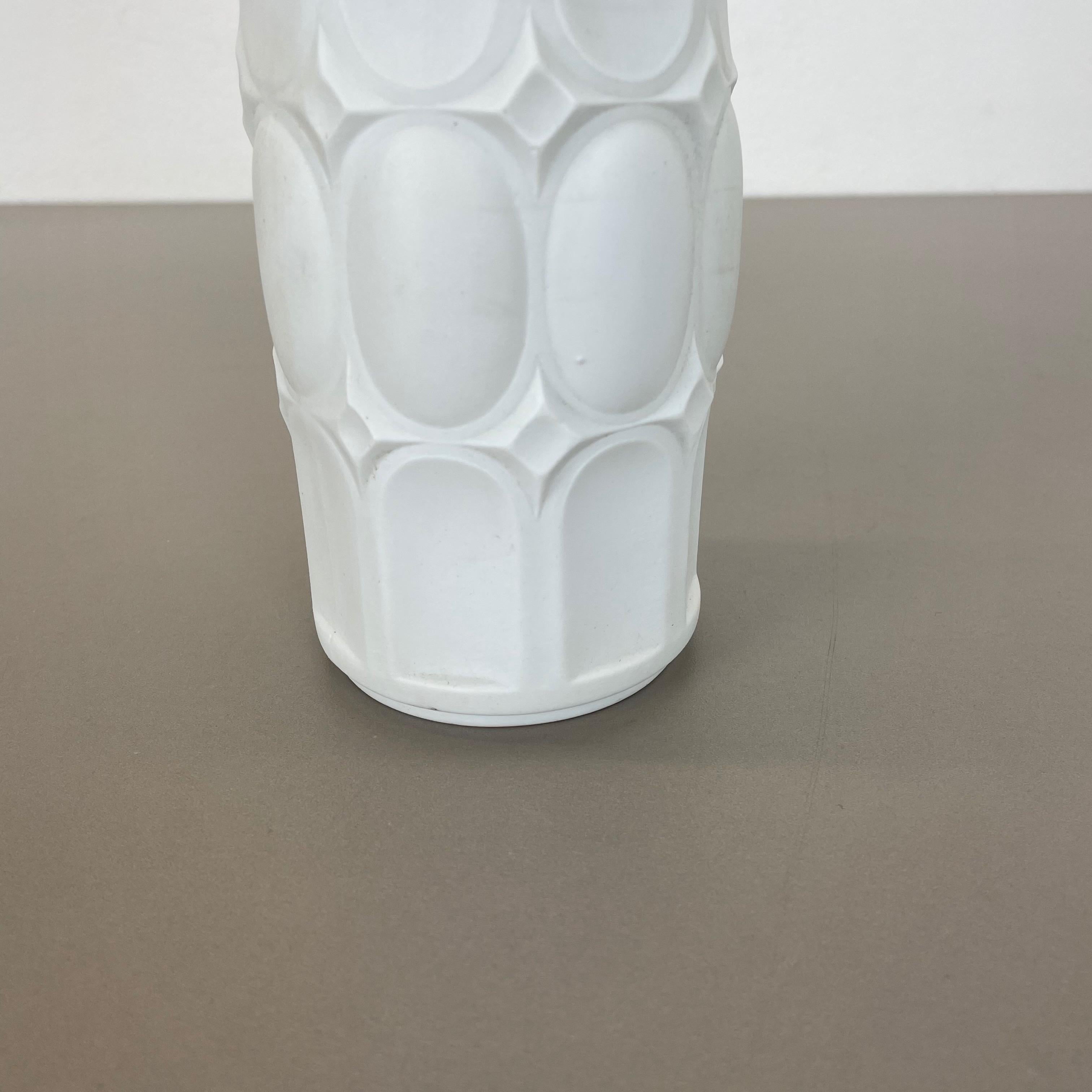 20th Century Original Large Porcelain OP Art Vase Made by Royal Bavaria KPM, Germany, 1970s For Sale
