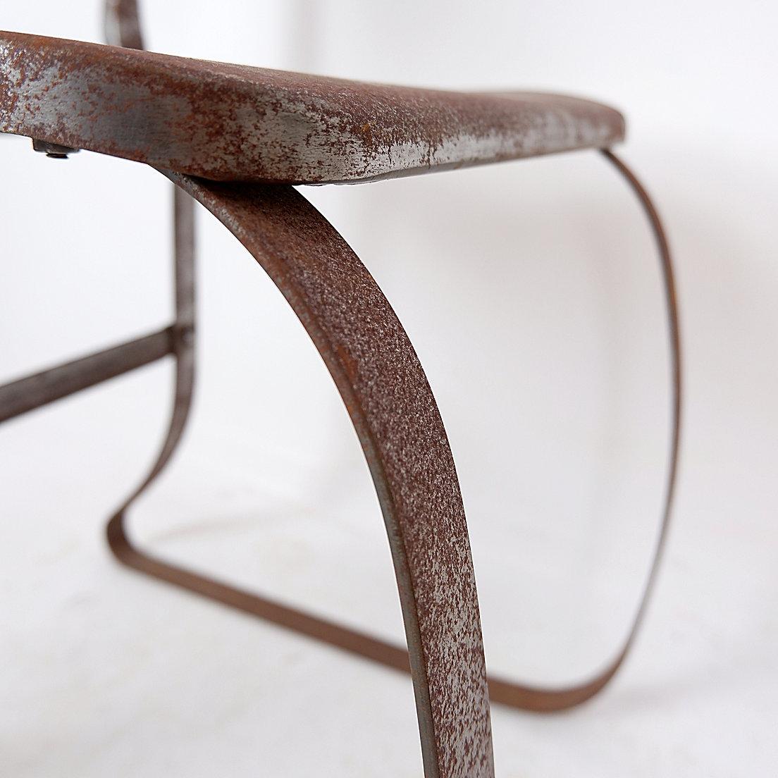 20ième siècle Chaise de santé industrielle originale de la fin des années 1930 en vente