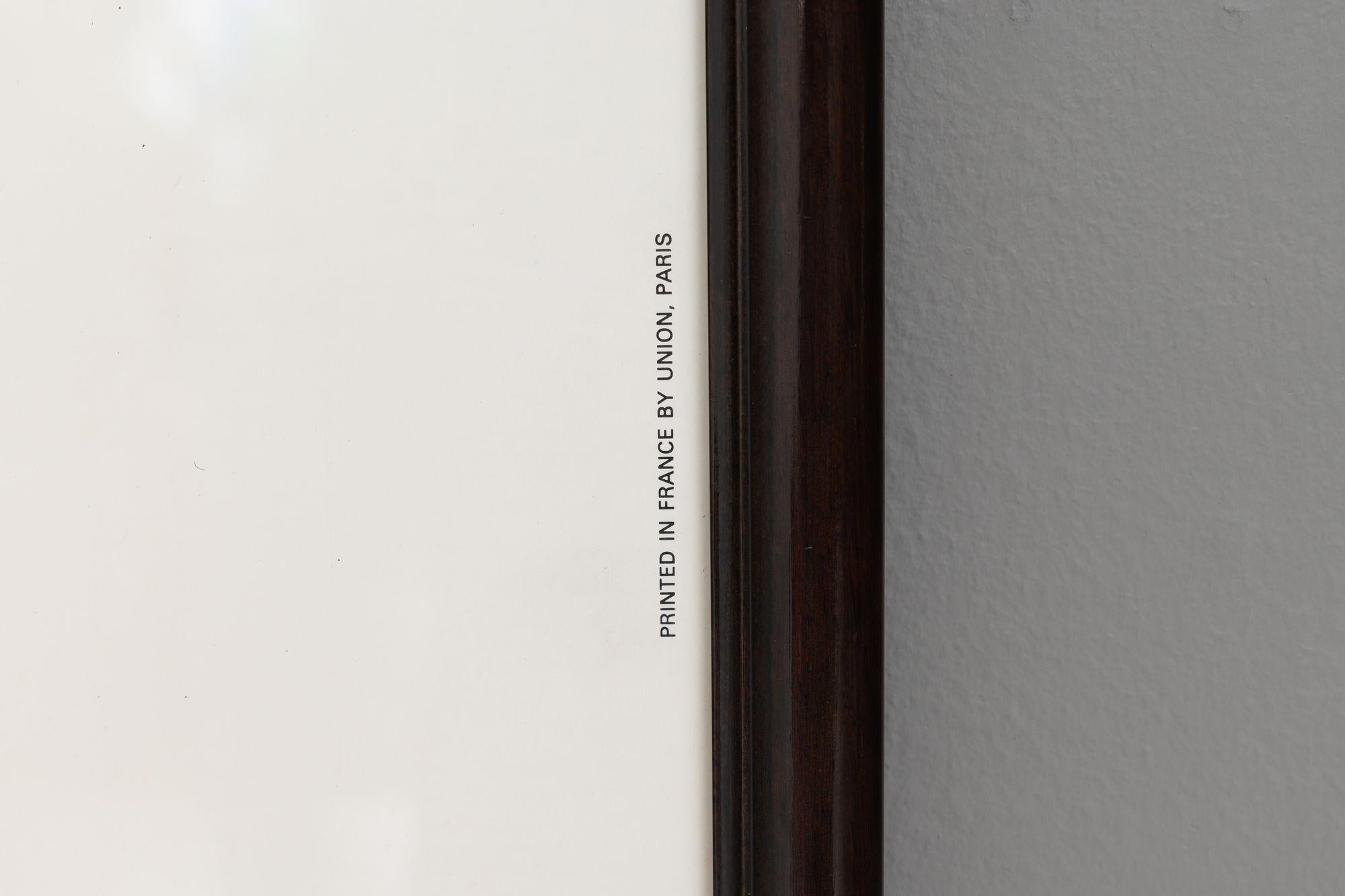 Original 'Le Chapeau'-Plakat von Rene Gruau (Ende des 20. Jahrhunderts) im Angebot