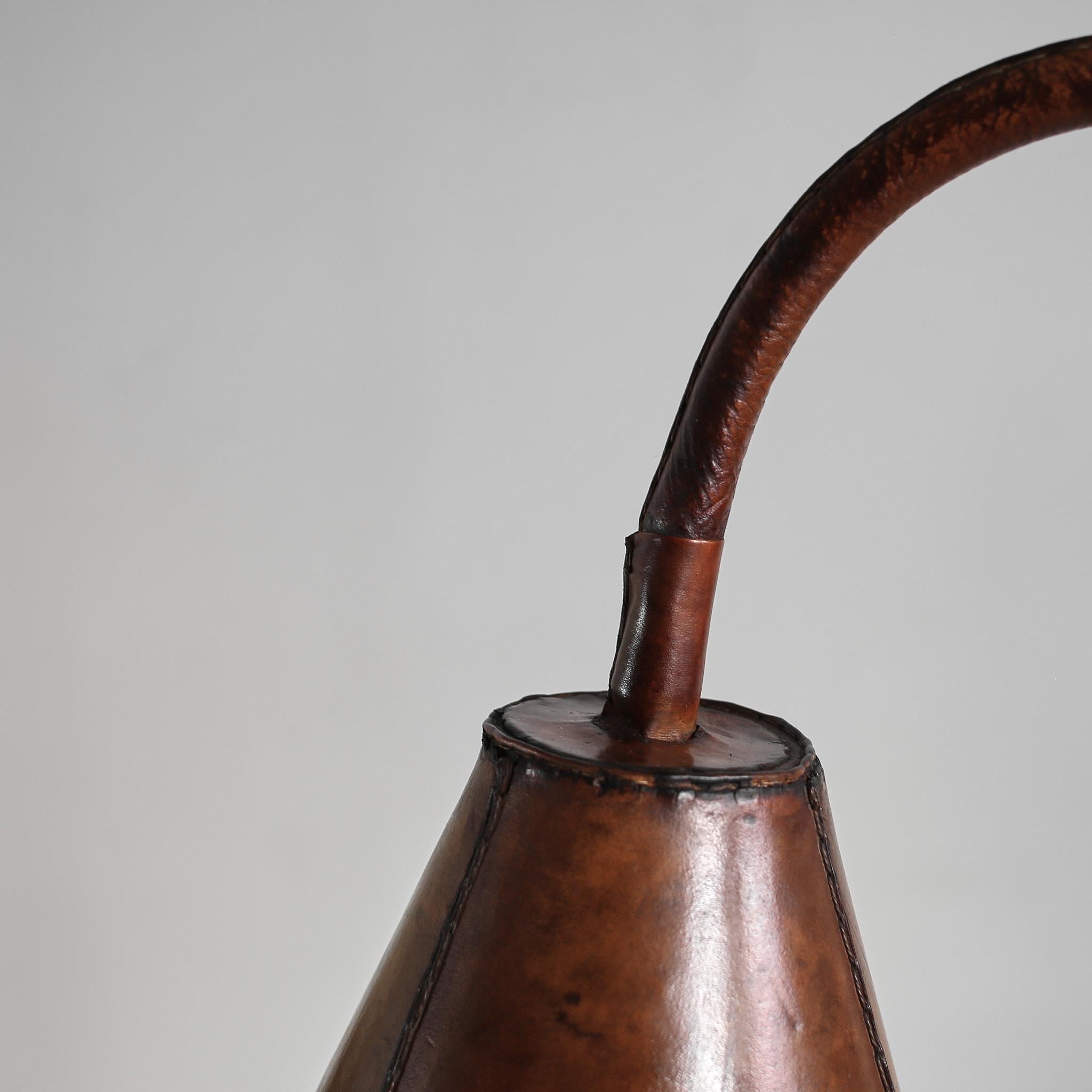 Original Leather Valenti Standard Lamp 1