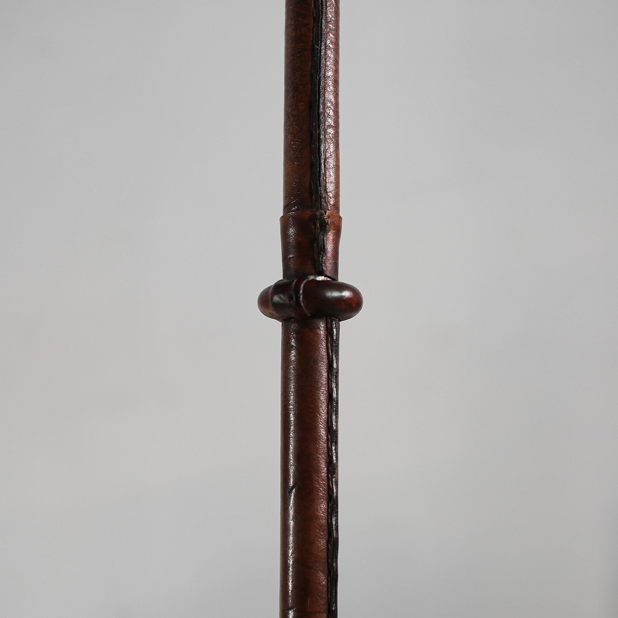 Original Leather Valenti Standard Lamp 3