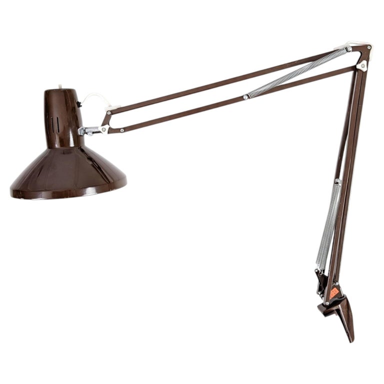 Original Ledu Type 231 Tischlampe Architektenleuchte Klemmleuchte