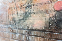 Original Lee Burr Reynolds Acryllic Canvas 'Musicle' East Park Gallery New York