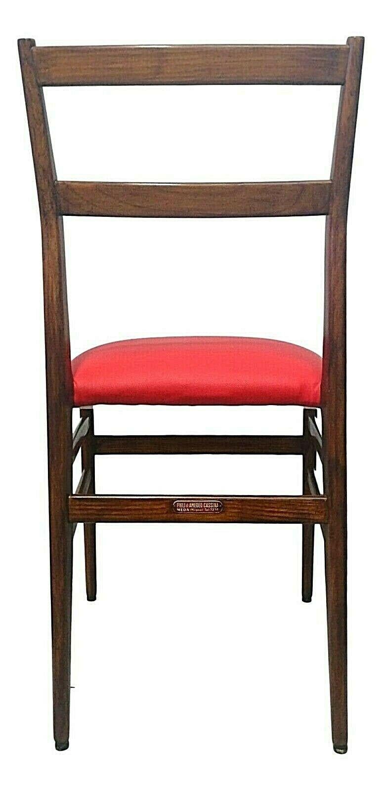 Original Stuhl „Leggera“ von Gio Ponti für Cassina, 1949 (Mitte des 20. Jahrhunderts) im Angebot