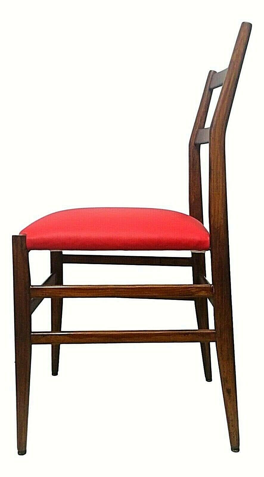 Original Stuhl „Leggera“ von Gio Ponti für Cassina, 1949 (Kunstleder) im Angebot