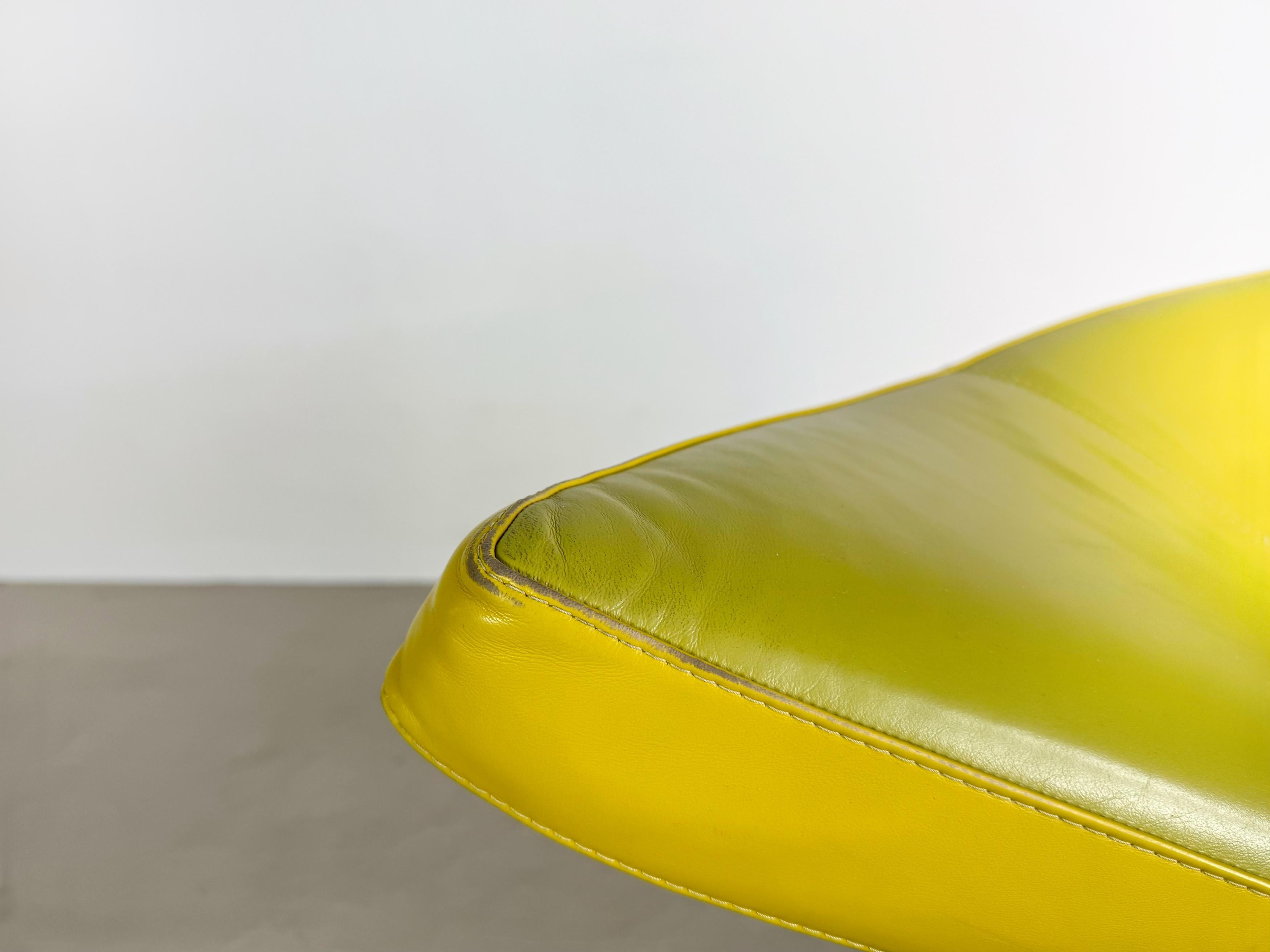 Leolux Parabolica Sessel originale Stefan Heiliger grün Design in vendita 4