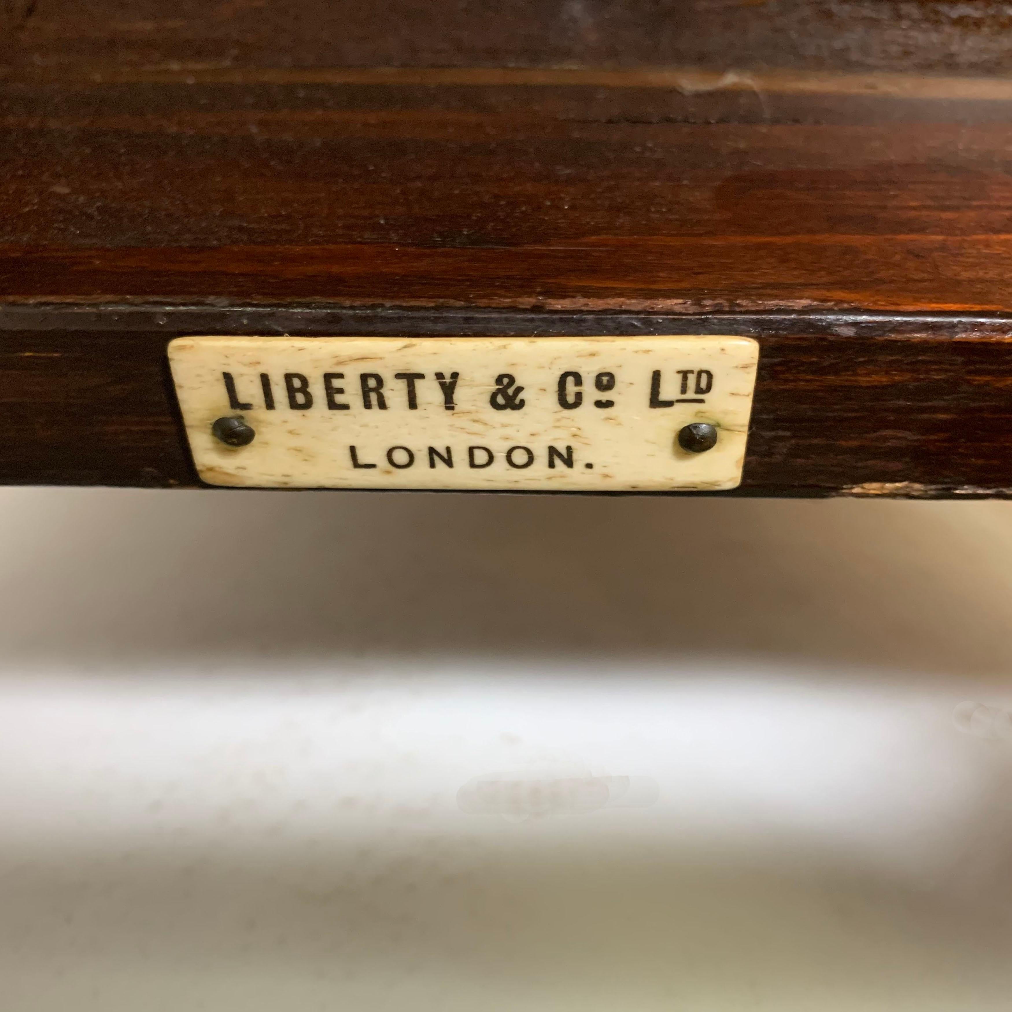 Original Liberty of London Orkney Chair in Pine and Oat Straw, Ca. 1900 6