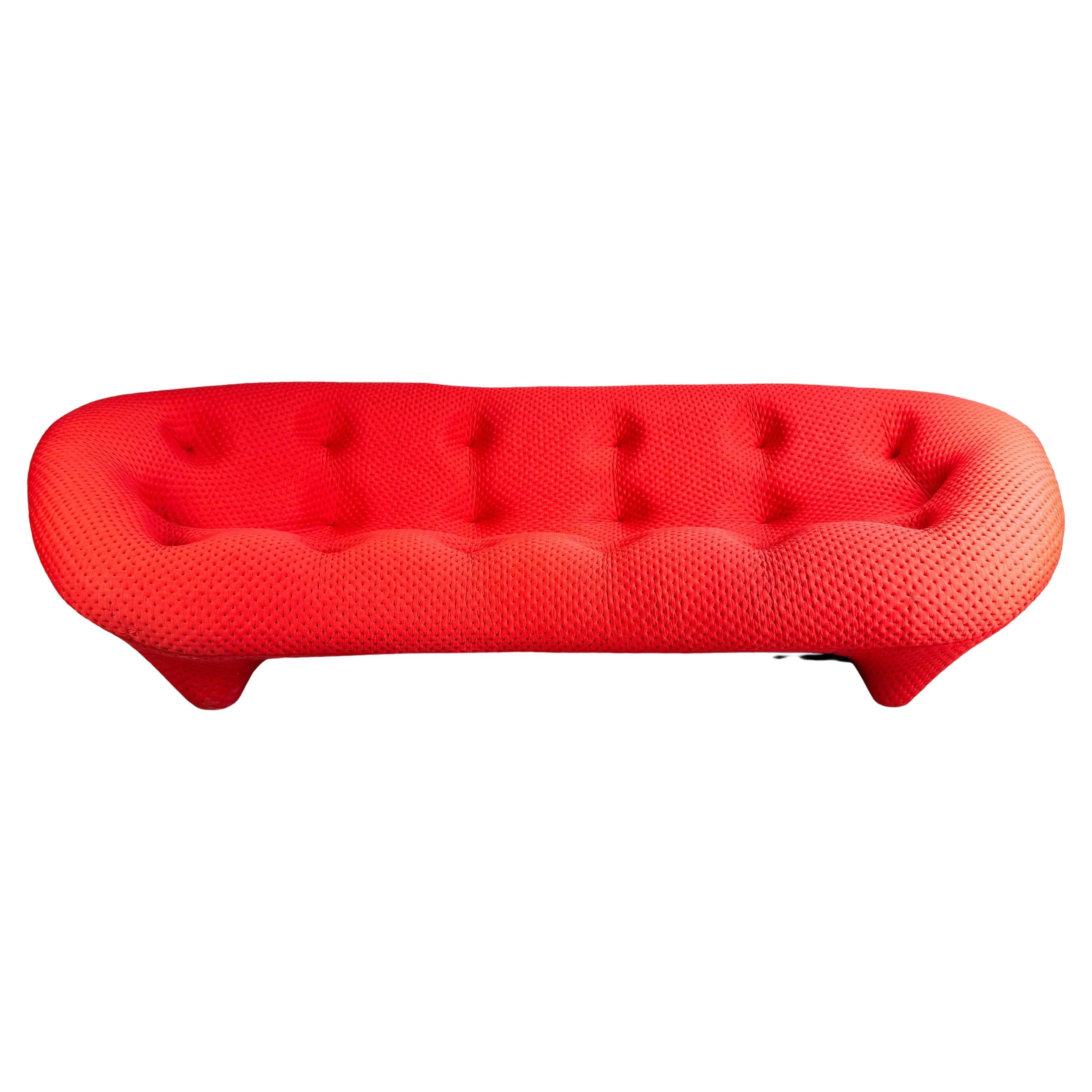 Original Ligne Roset Ploum Sofa Couch Ronan Erwan Bouroullec 3/4-Sitzer