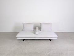Original Ligne Roset Sofa Prado Couch Christian Werner Stoff grau
