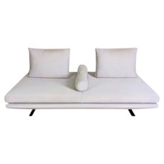 Original Ligne Roset Sofa Prado Couch Christian Werner Stoff grau