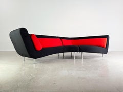 Original Ligne Roset Sofa Yang Couch François Bauchet Kvadrat black