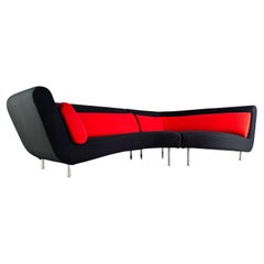 Original Ligne Roset Sofa Yang Couch François Bauchet Kvadrat black