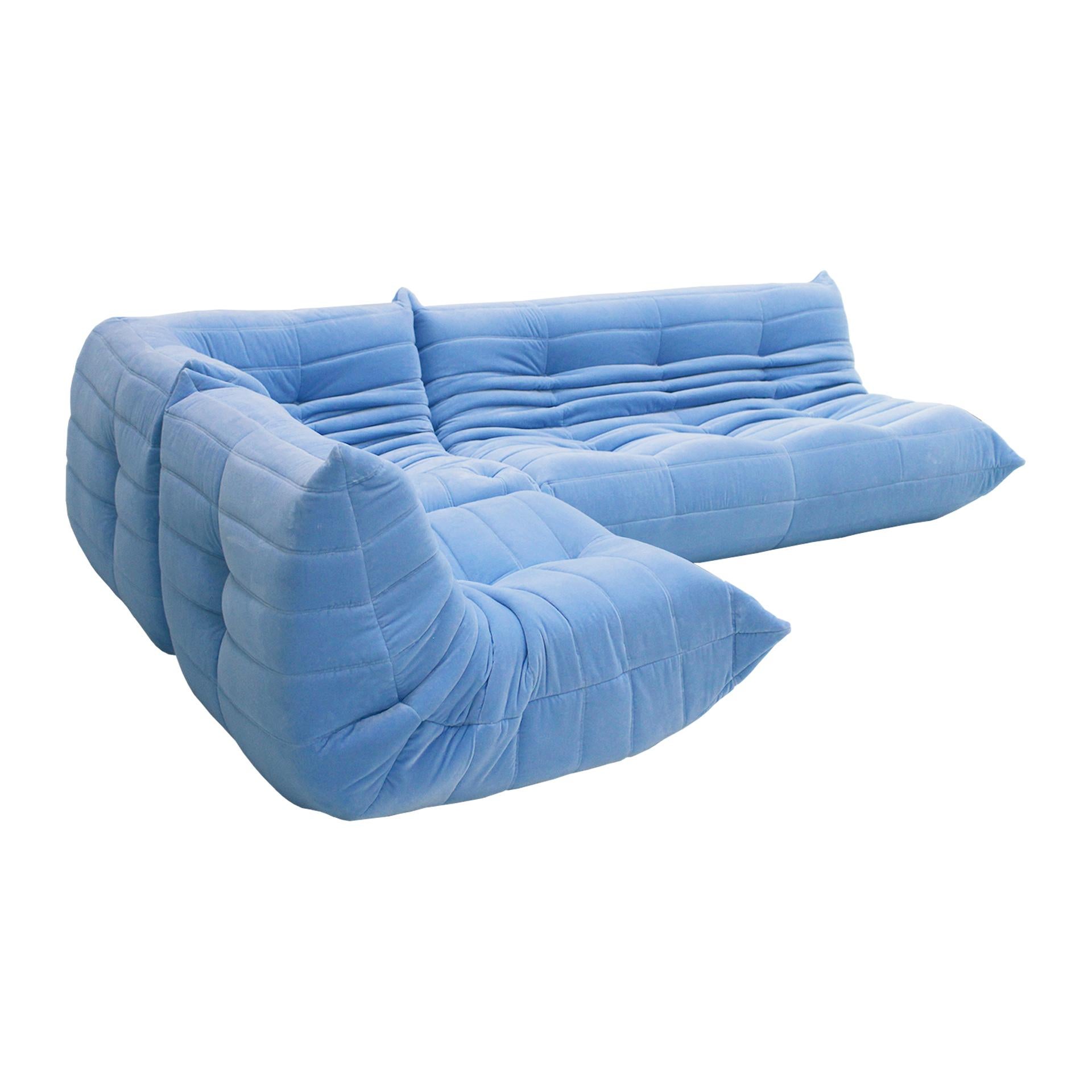 blue togo sofa