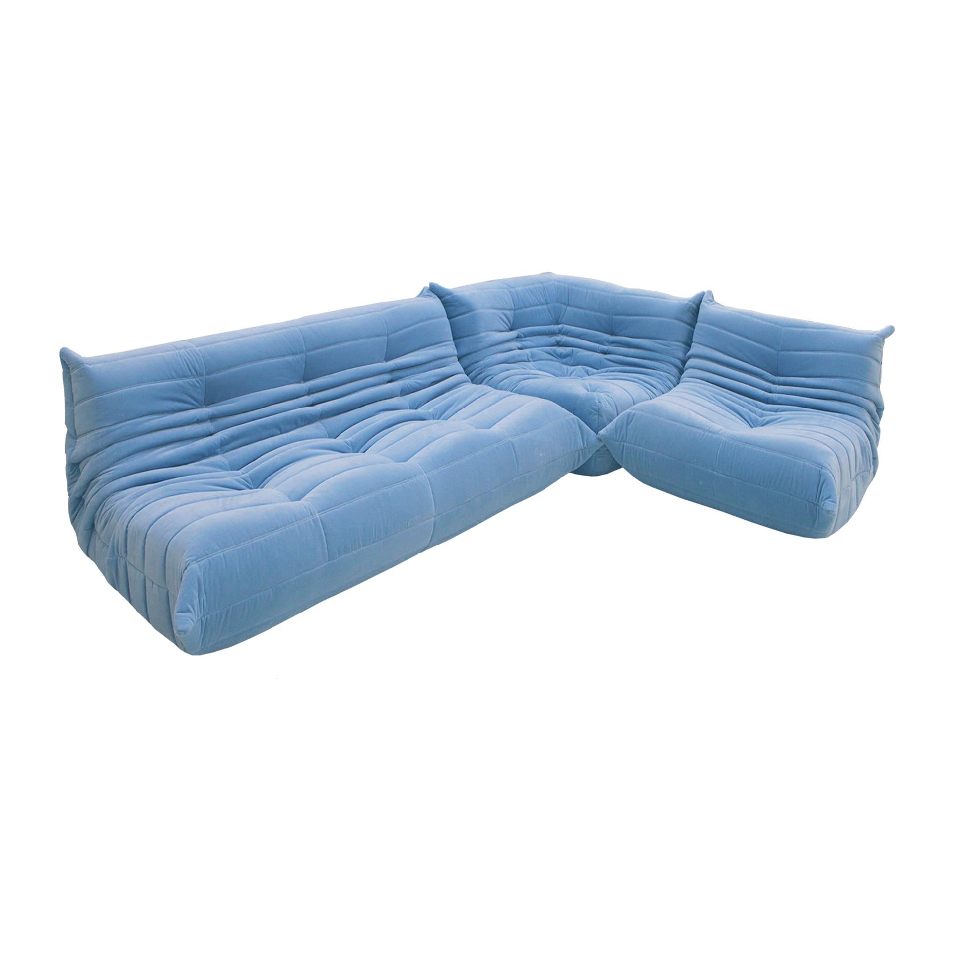 blue togo couch