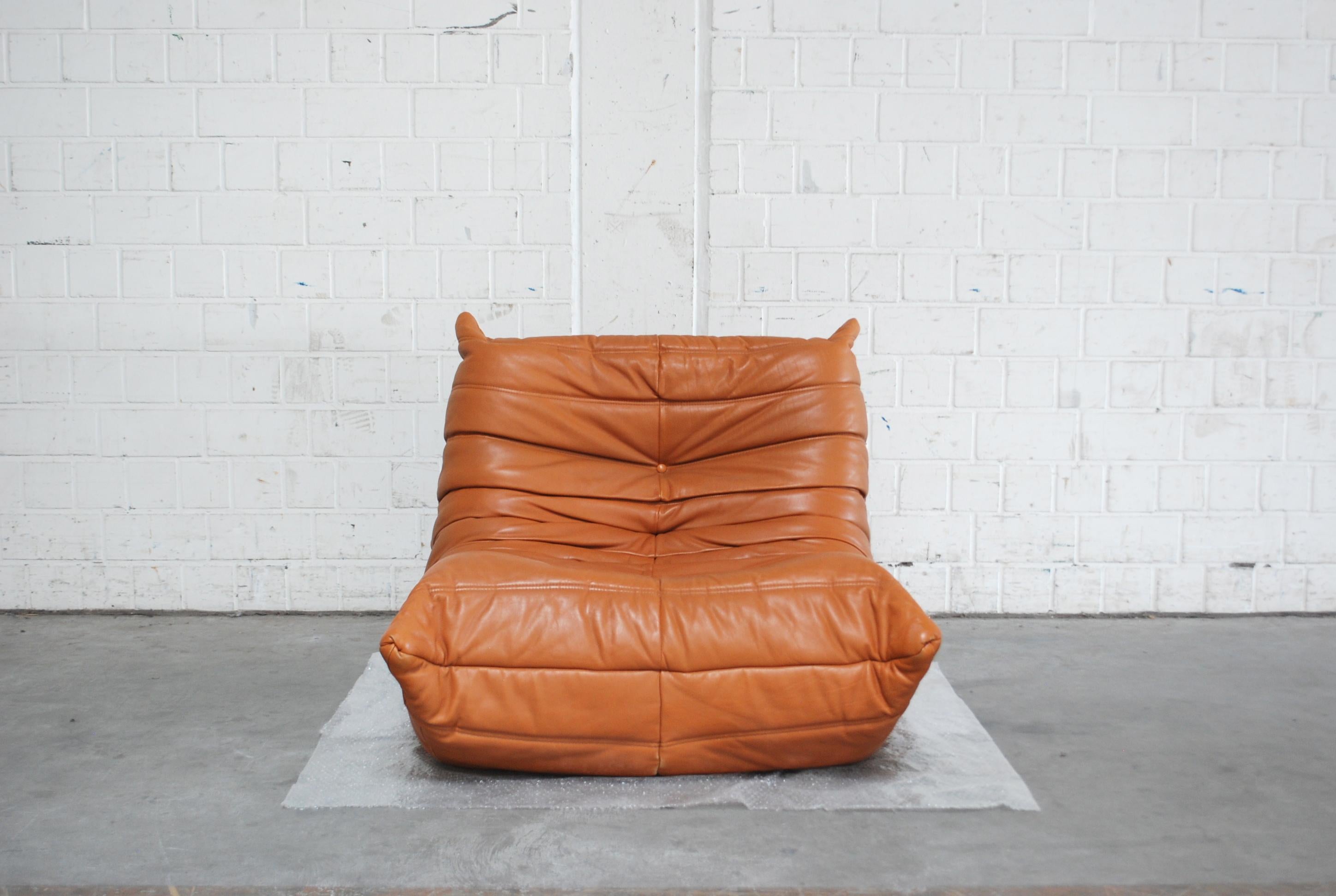 leather togo chair