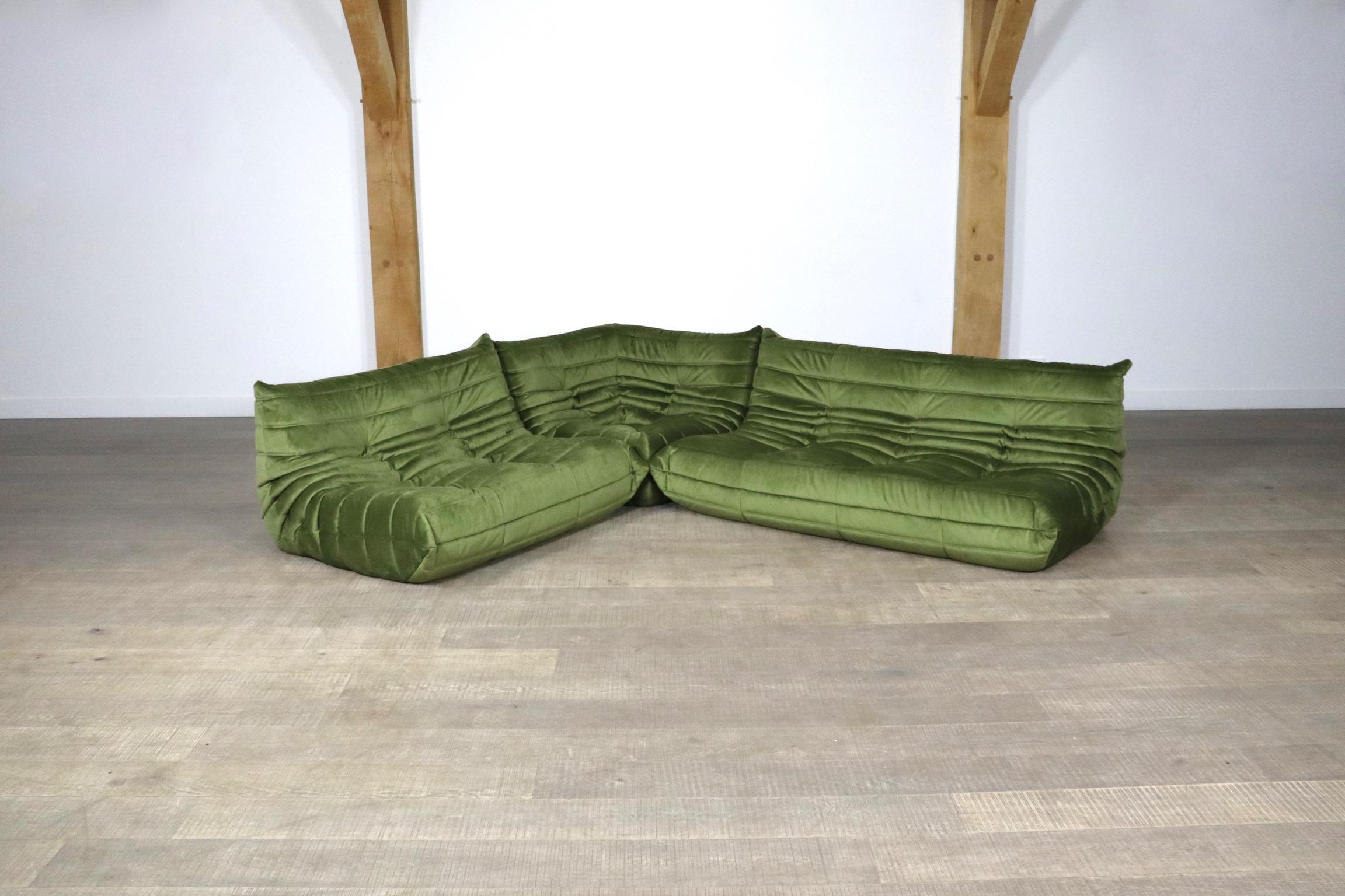 green togo couch
