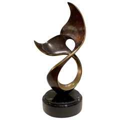 Original Limited Edition Bronze "Winter’s Song” Sculpture by Artist Scott Hanson