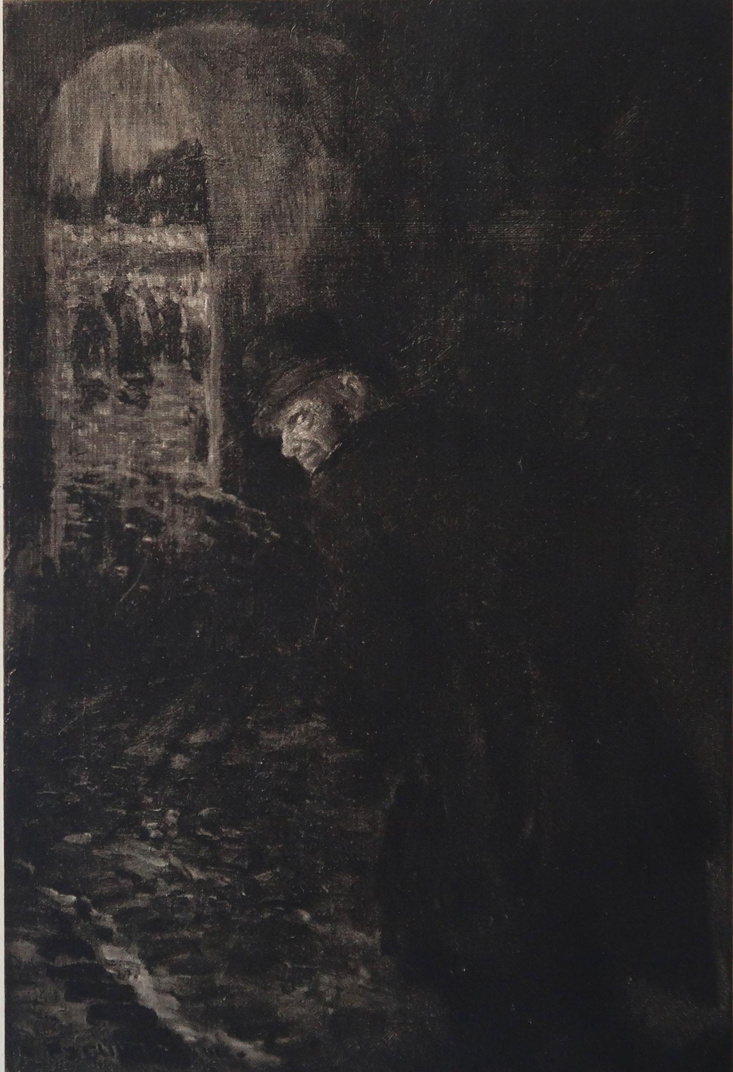 Sensationelles Bild von Frederick Simpson Coburn

In Anlehnung an einen meiner Lieblingskünstler, Goya

Fototiefdruck

Limitierte Auflage von 300 Stück. Dies ist Nr. 84

Aus den Gesamtwerken von Edgar Allen Poe

Herausgegeben von Putnam,