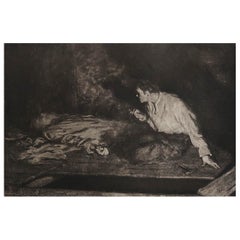 Impression originale en édition limitée de Frederick S. Coburn, « The Tell-tale Heart »