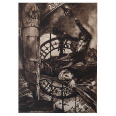 Original Limited Edition Print by Frederick S.Coburn-Devil In The Belfry, 1902