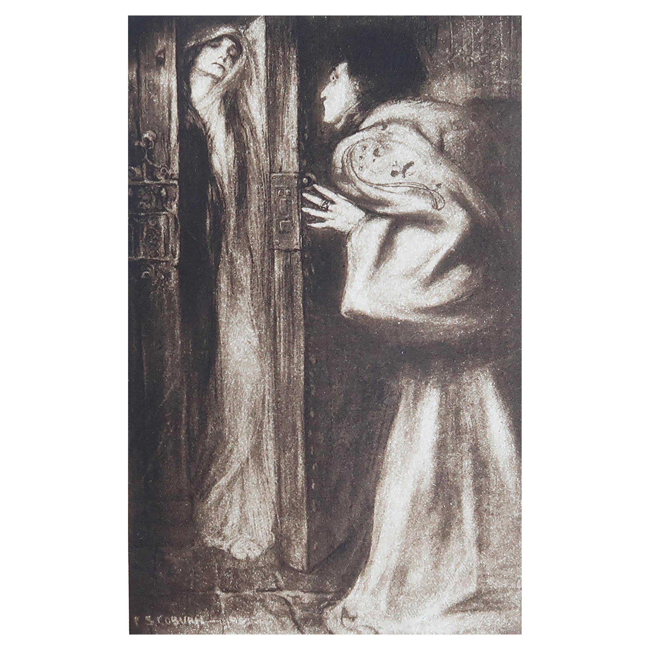 Original Limited Edition Print by Frederick S.Coburn, Fall of The House of Usher