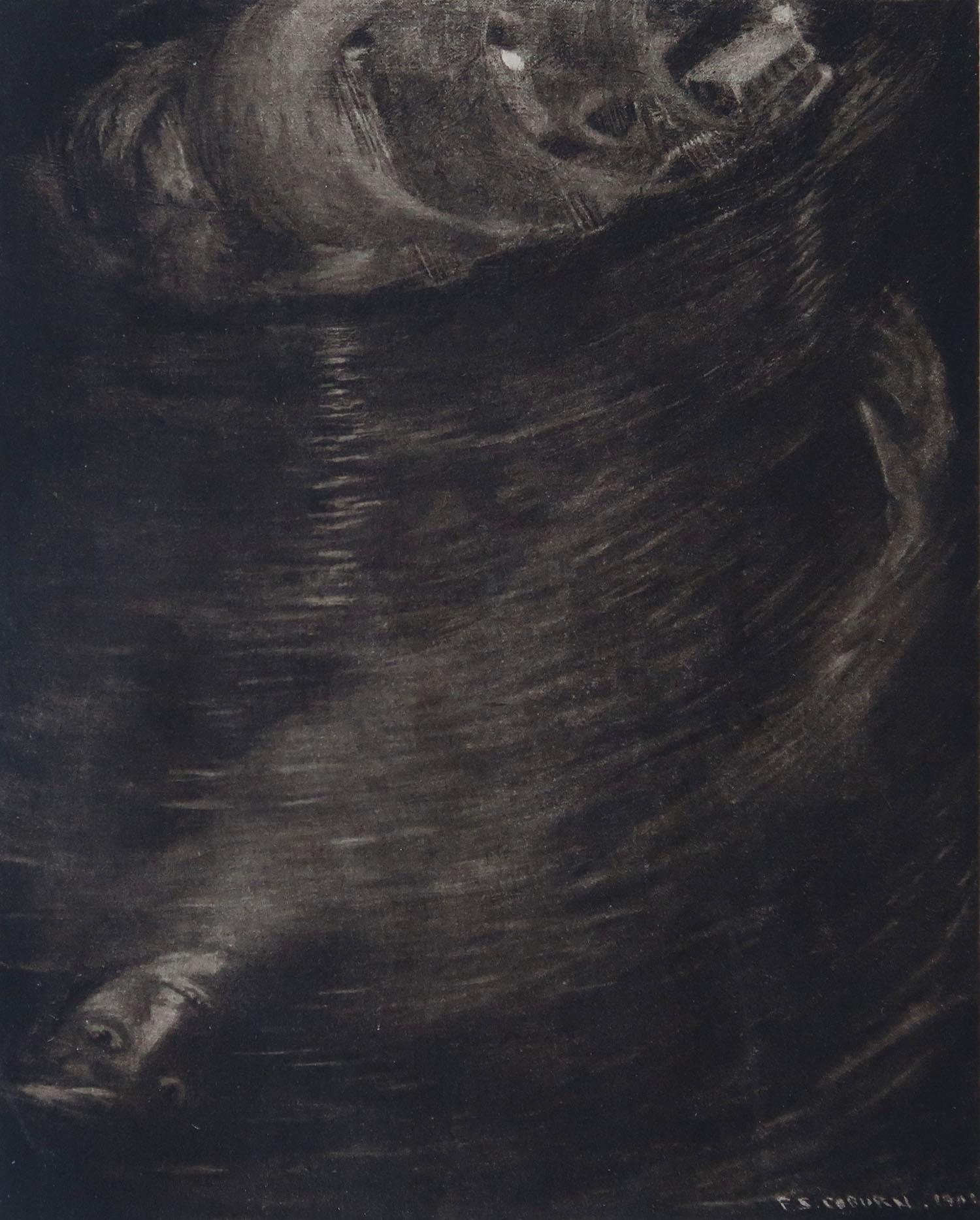 Sensationelles Bild von Frederick Simpson Coburn

Im Stil eines meiner Lieblingskünstler, Goya

Fototiefdruck

Limitierte Auflage von 300 Stück. Dies ist Nr. 84

Aus den Gesamtwerken von Edgar Allen Poe

Veröffentlicht von Putnam, New