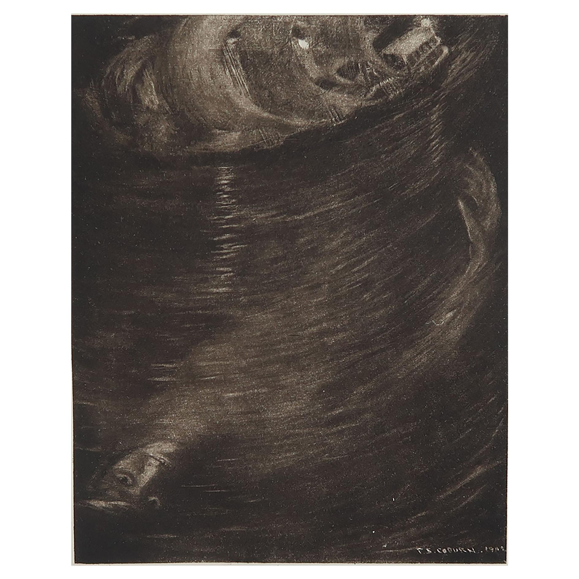 Original Limited Edition Print by Frederick S.Coburn, Found in a Bottle, 1902