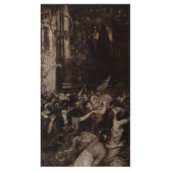Original Limited Edition Print by Frederick S.Coburn-Masque of the Red Death