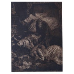 Original Limited Edition Print by Frederick S.Coburn-Murders in Rue Morgue, 1902