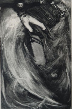 Original Limited Edition Print by Frederick S.Coburn-The Oblong Box, 1902